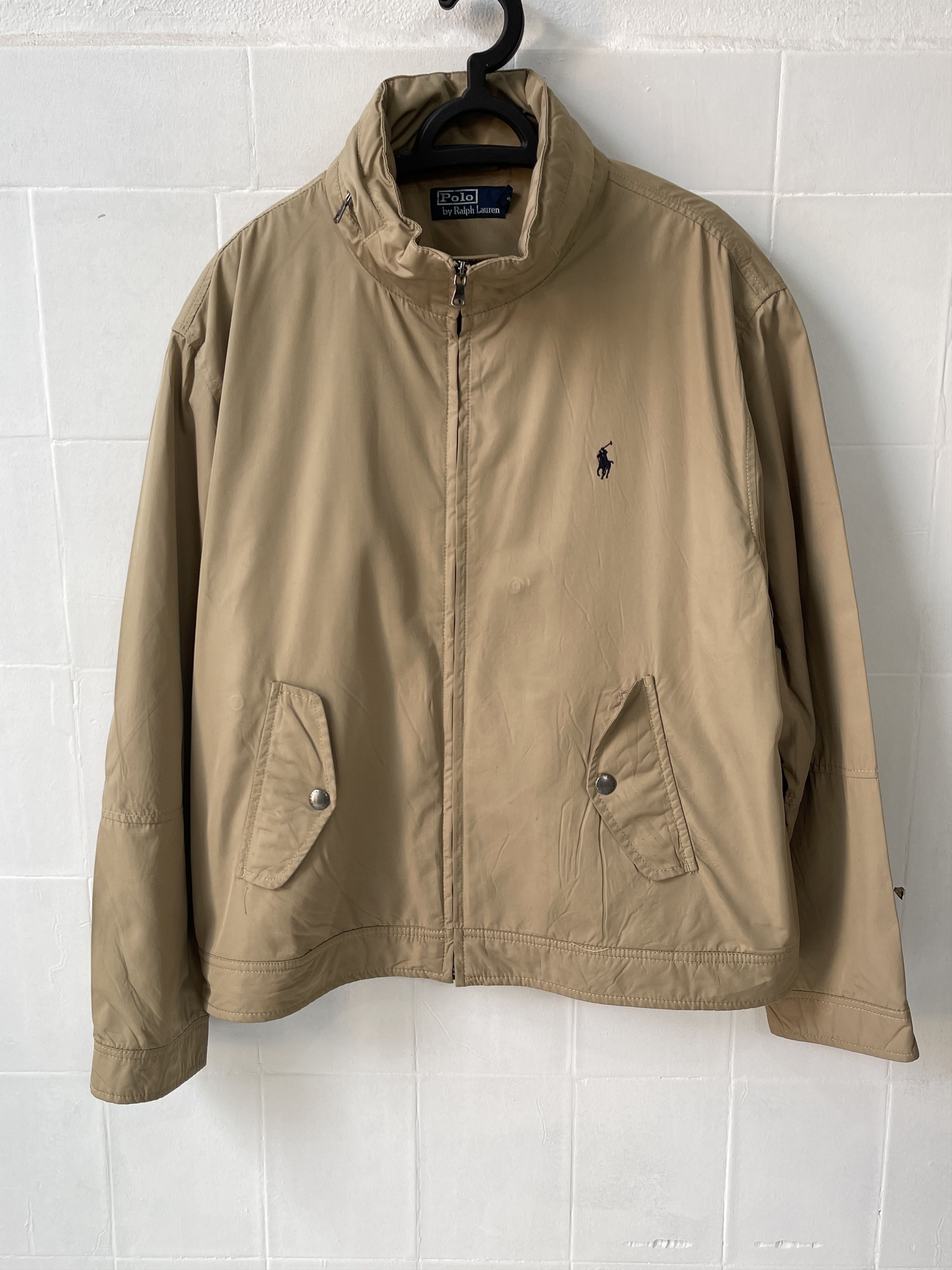 Polo Ralph Lauren Windbreaker jacket ralph Lauren size xl beige hooded Size US XL / EU 56 / 4 - 1 Thumbnail