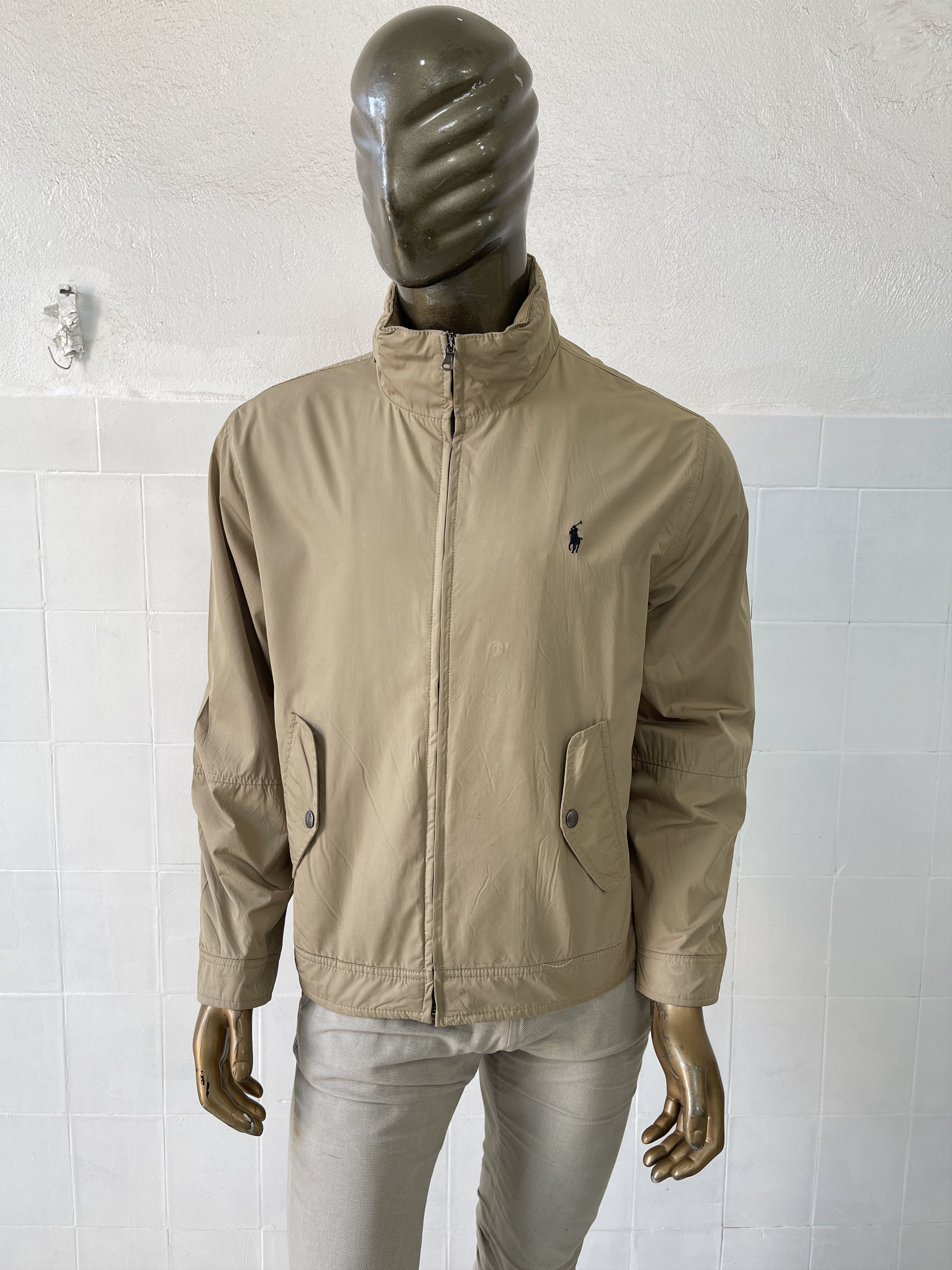 Polo Ralph Lauren Windbreaker jacket ralph Lauren size xl beige hooded Size US XL / EU 56 / 4 - 6 Thumbnail
