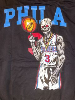 Warren Lotas Allen Iverson Sixers Philadelphia 76ers T Shirt - teejeep