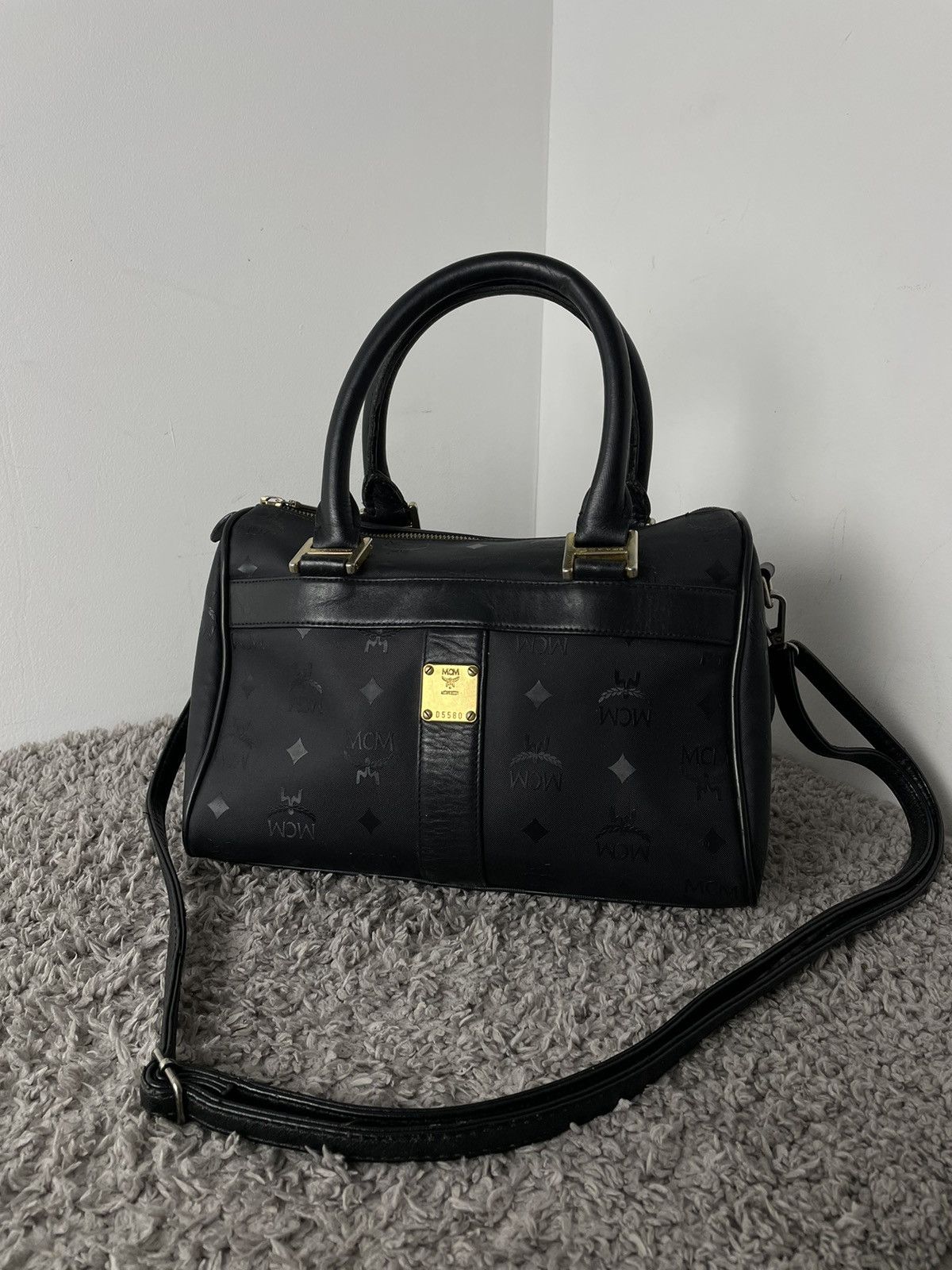 MCM MCM Bag black monogram 05580 patricia cromer Size ONE SIZE - 1 Thumbnail
