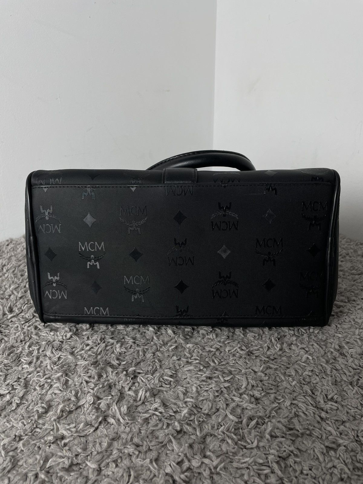 MCM MCM Bag black monogram 05580 patricia cromer Size ONE SIZE - 18 Thumbnail
