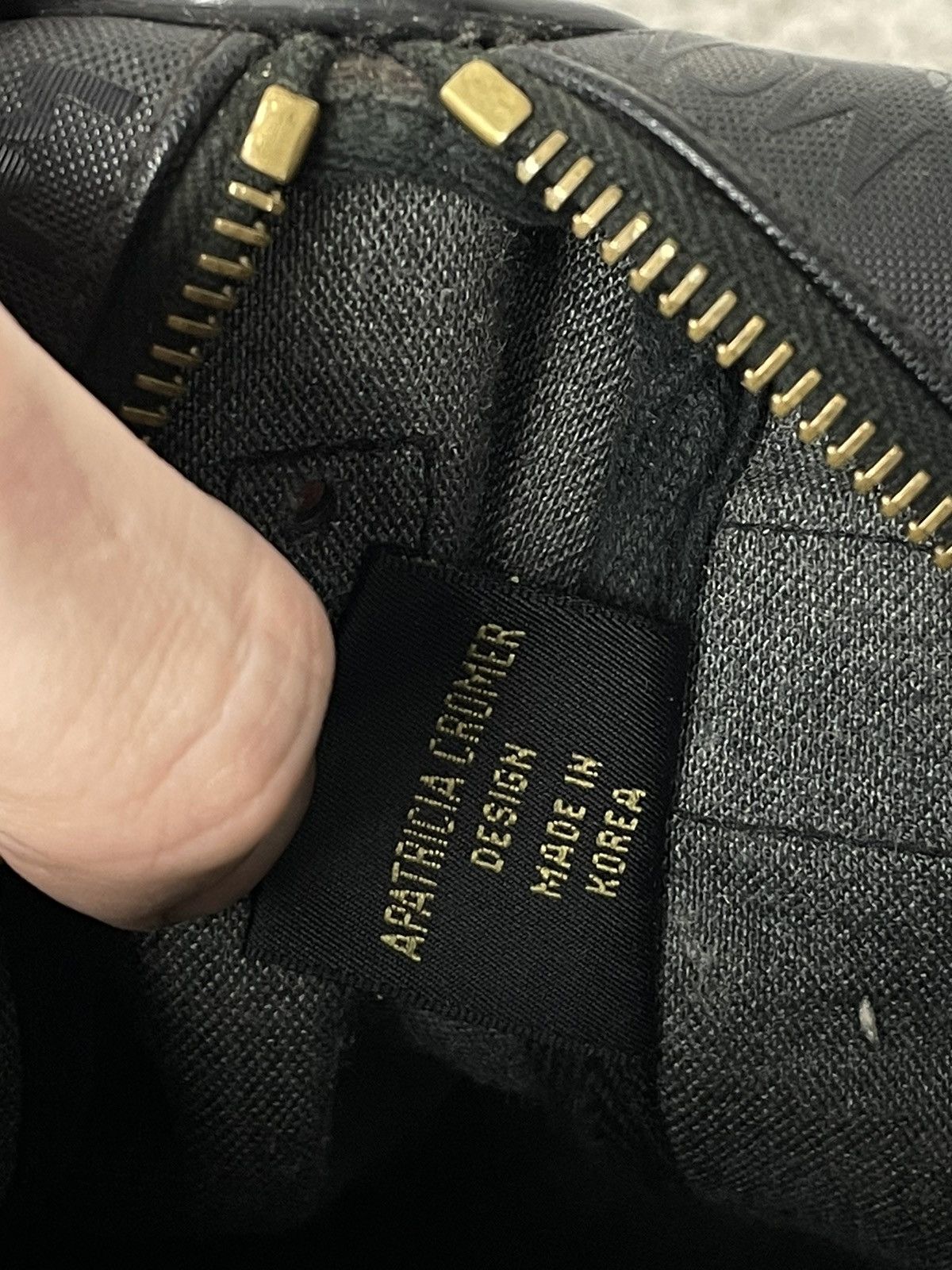 MCM MCM Bag black monogram 05580 patricia cromer Size ONE SIZE - 16 Thumbnail