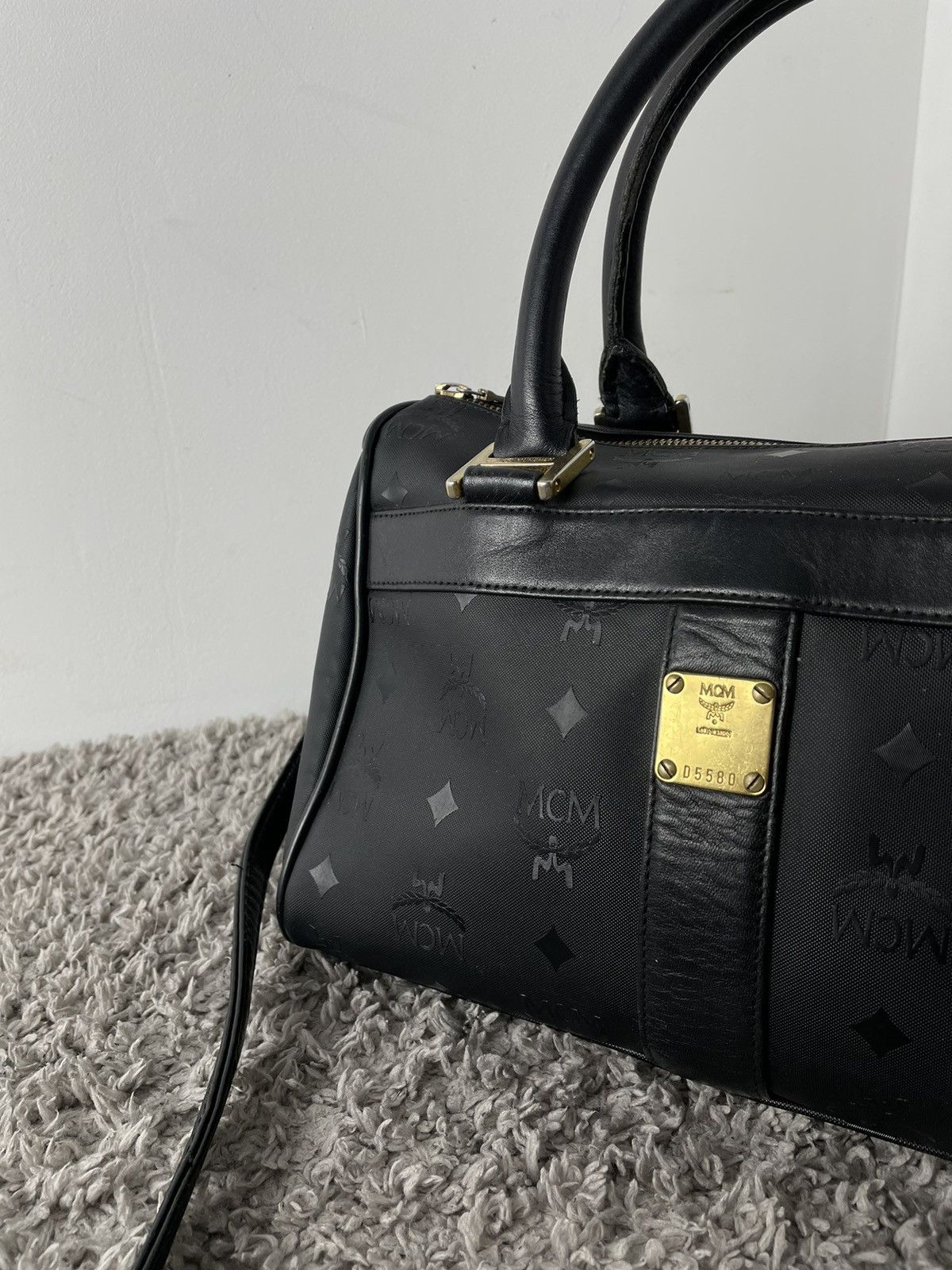 MCM MCM Bag black monogram 05580 patricia cromer Size ONE SIZE - 3 Thumbnail