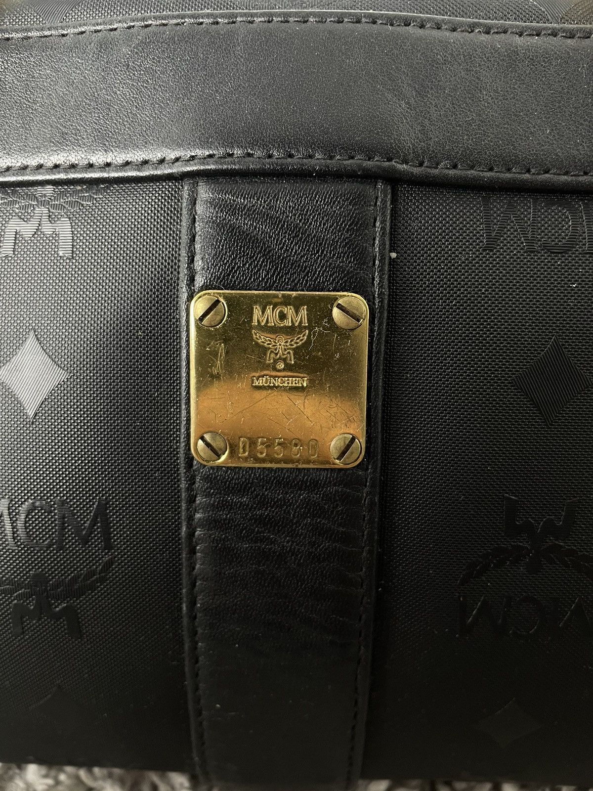 MCM MCM Bag black monogram 05580 patricia cromer Size ONE SIZE - 6 Thumbnail