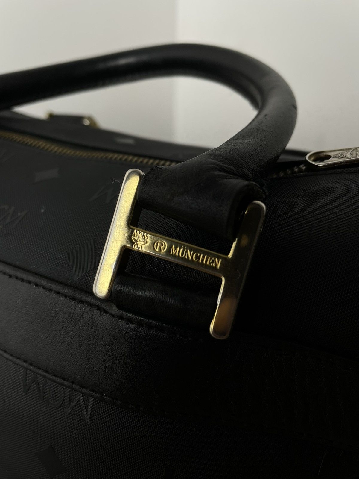MCM MCM Bag black monogram 05580 patricia cromer Size ONE SIZE - 12 Thumbnail