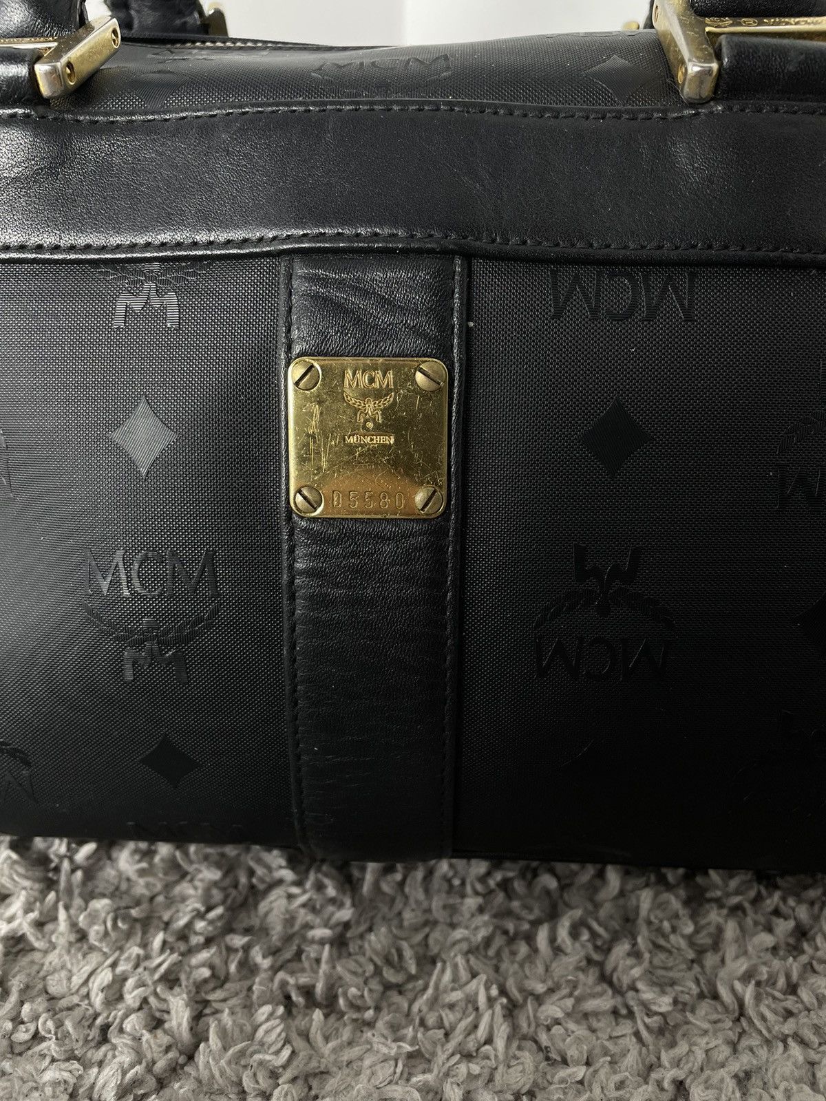 MCM MCM Bag black monogram 05580 patricia cromer Size ONE SIZE - 5 Thumbnail