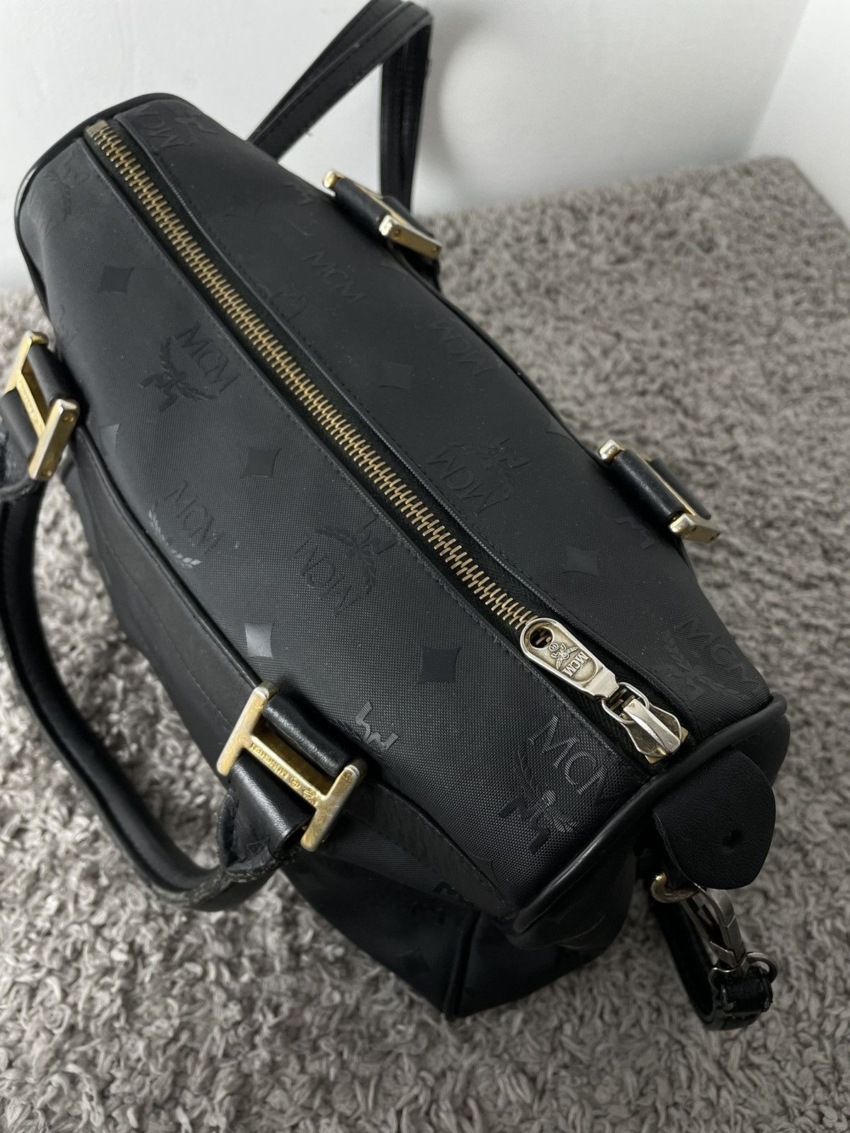 MCM MCM Bag black monogram 05580 patricia cromer Size ONE SIZE - 11 Thumbnail