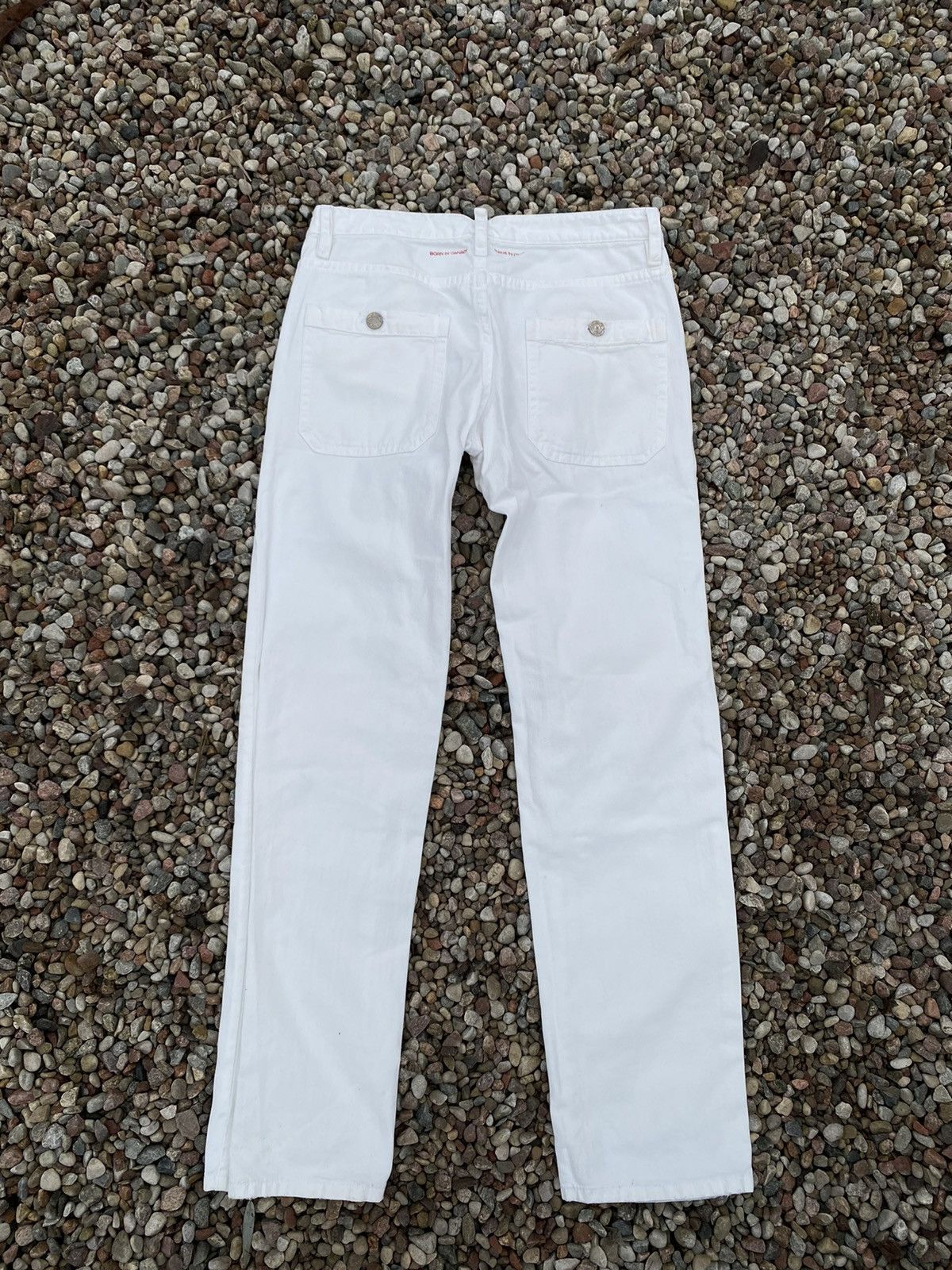 Dsquared2 × Vintage Vintage Dsquared2 Denim Jeans White Size US 34 / EU 50 - 10 Thumbnail