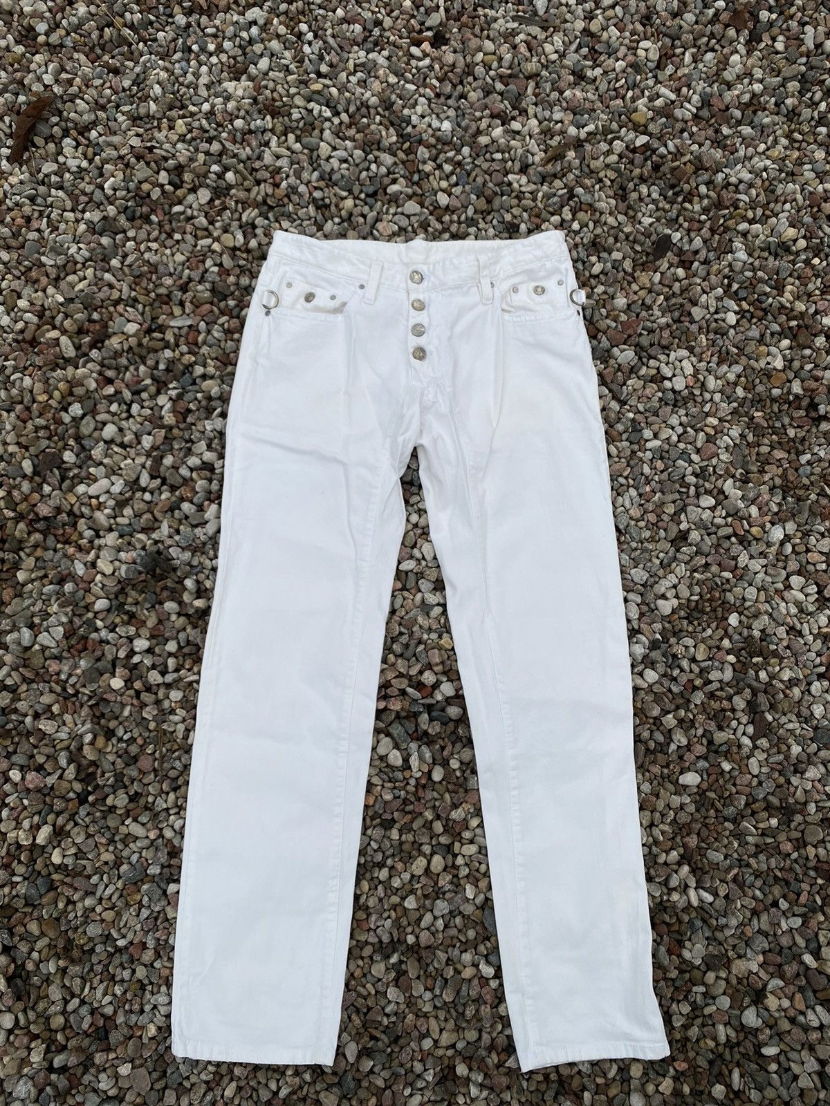 Dsquared2 × Vintage Vintage Dsquared2 Denim Jeans White Size US 34 / EU 50 - 1 Thumbnail