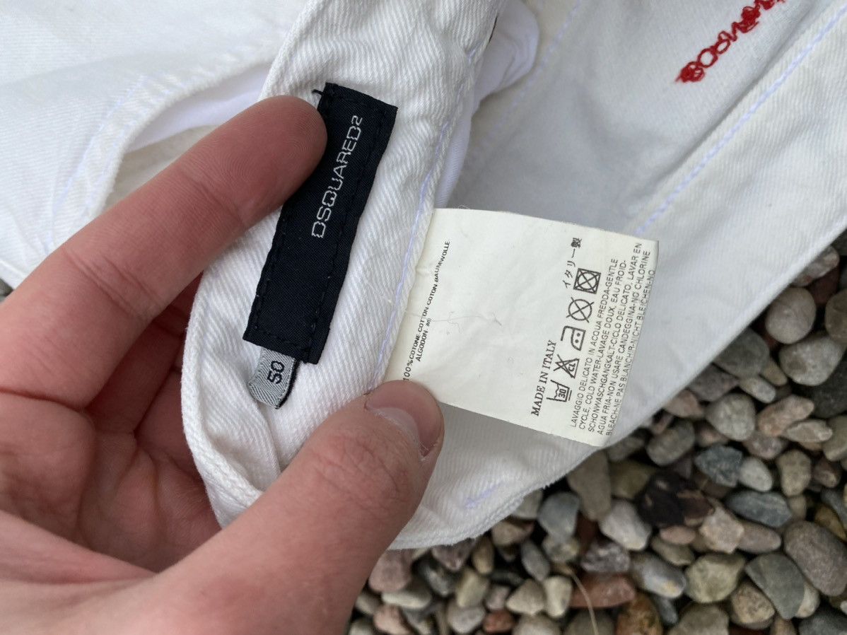 Dsquared2 × Vintage Vintage Dsquared2 Denim Jeans White Size US 34 / EU 50 - 5 Thumbnail