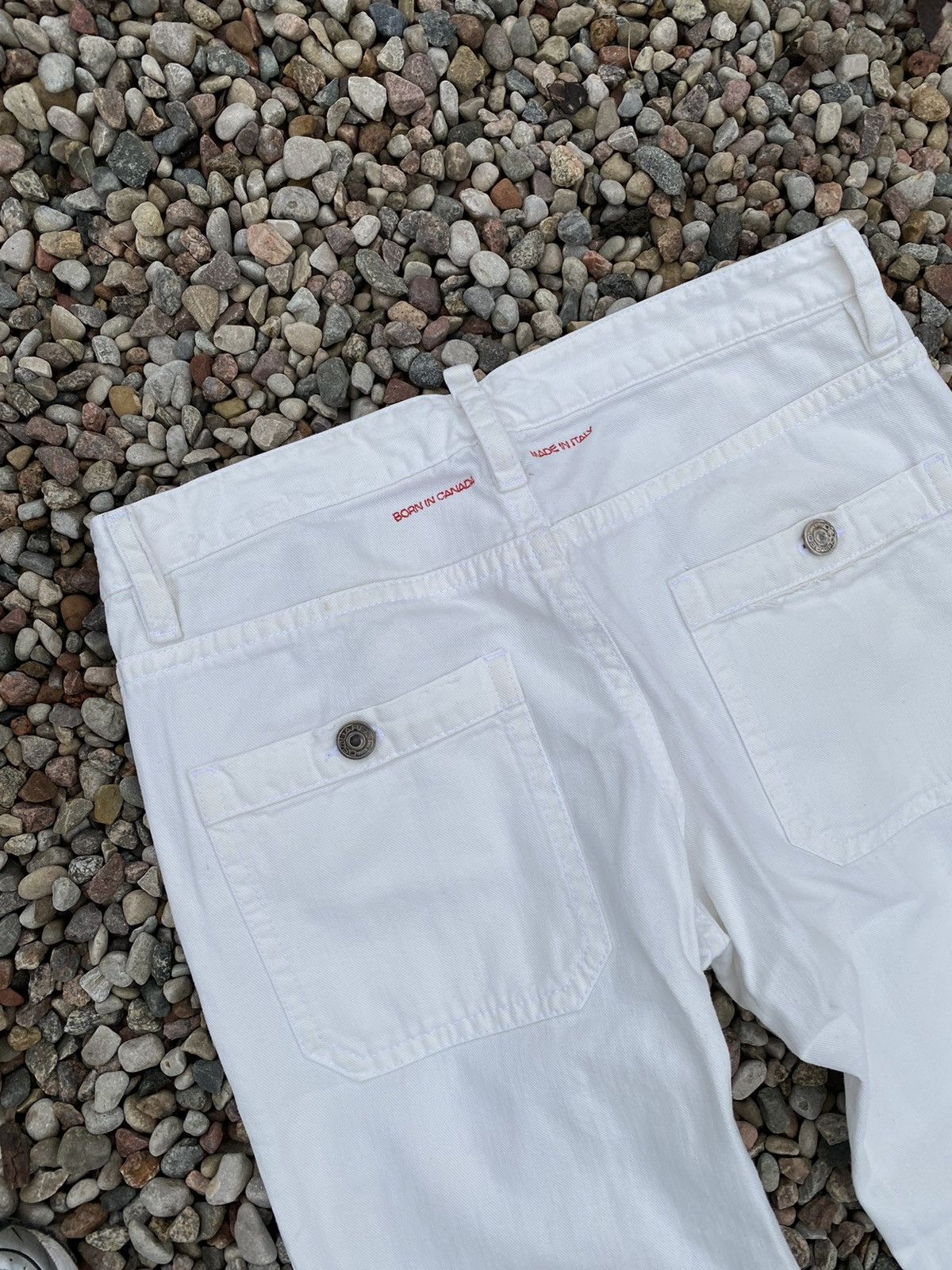 Dsquared2 × Vintage Vintage Dsquared2 Denim Jeans White Size US 34 / EU 50 - 11 Thumbnail