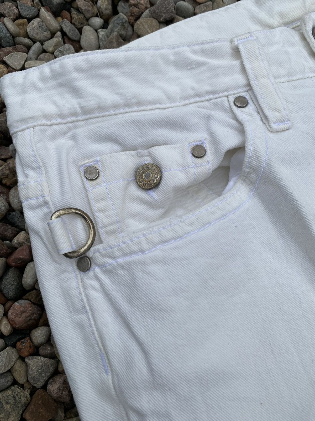 Dsquared2 × Vintage Vintage Dsquared2 Denim Jeans White Size US 34 / EU 50 - 4 Thumbnail