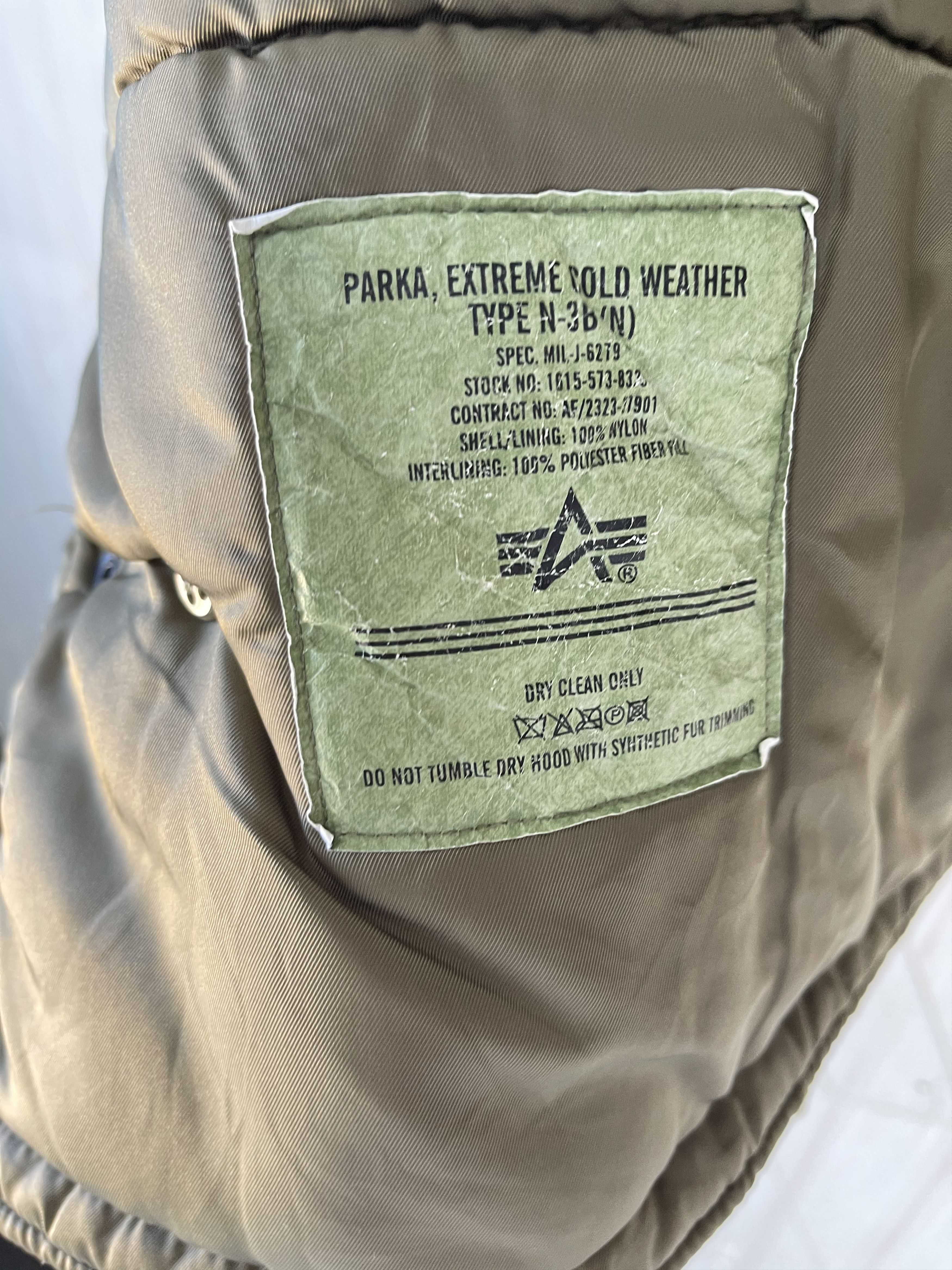 Alpha Industries Parka puffer down jacket hooded Alpha industries L / xl Size US XL / EU 56 / 4 - 8 Thumbnail