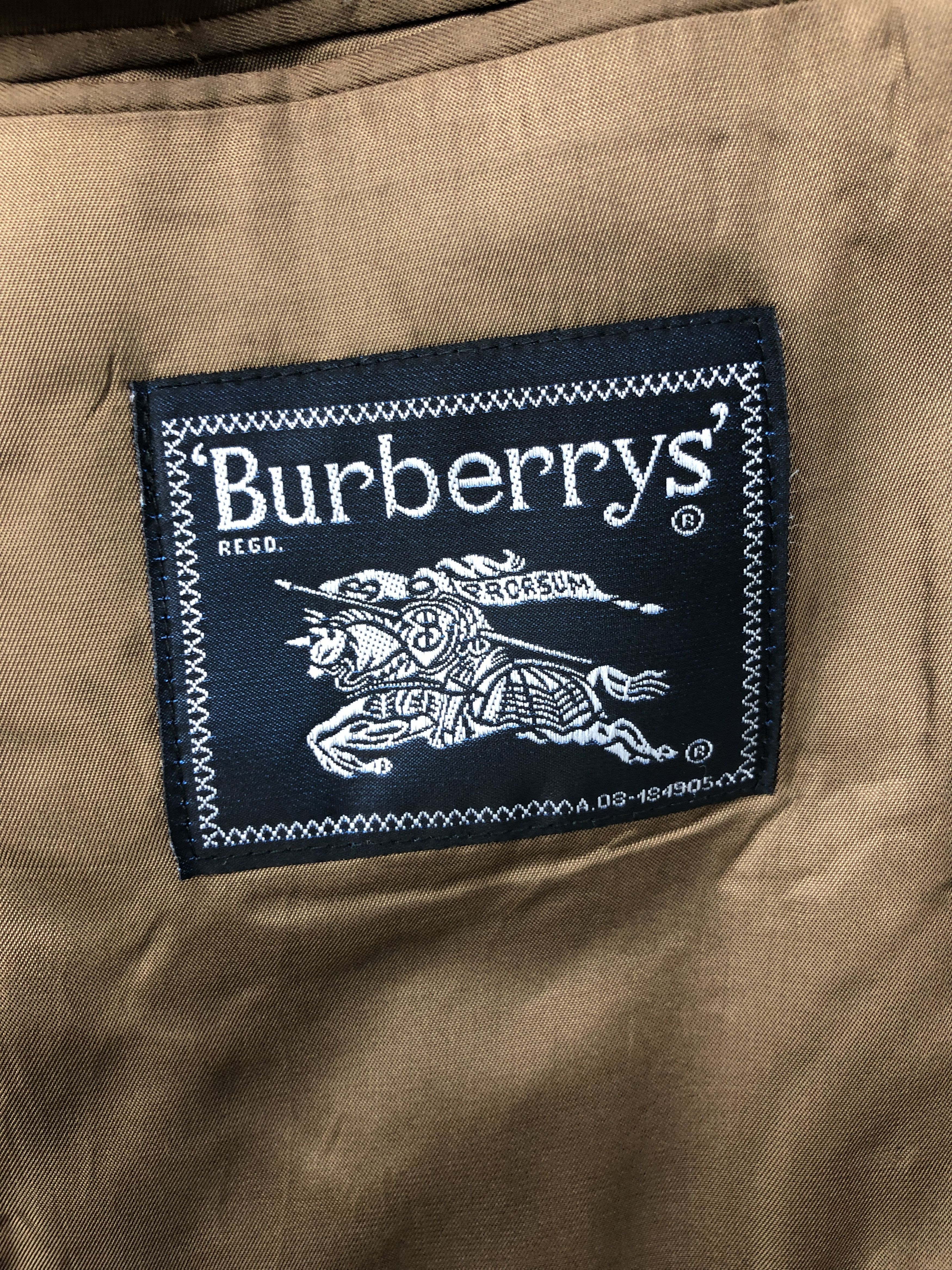 Burberry Burberry Blazer striped M wool jacket coat Size US M / EU 48-50 / 2 - 9 Thumbnail