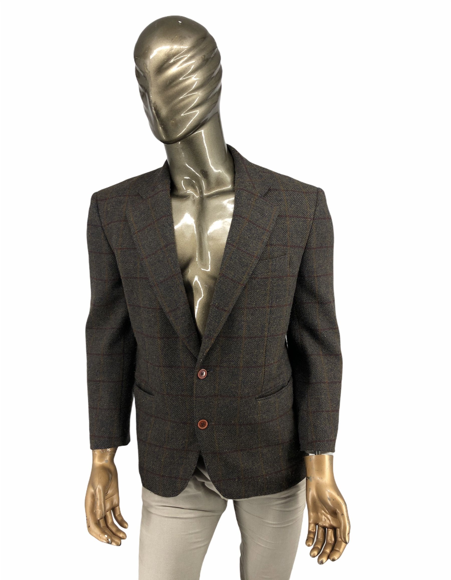 Burberry Burberry Blazer striped M wool jacket coat Size US M / EU 48-50 / 2 - 4 Thumbnail