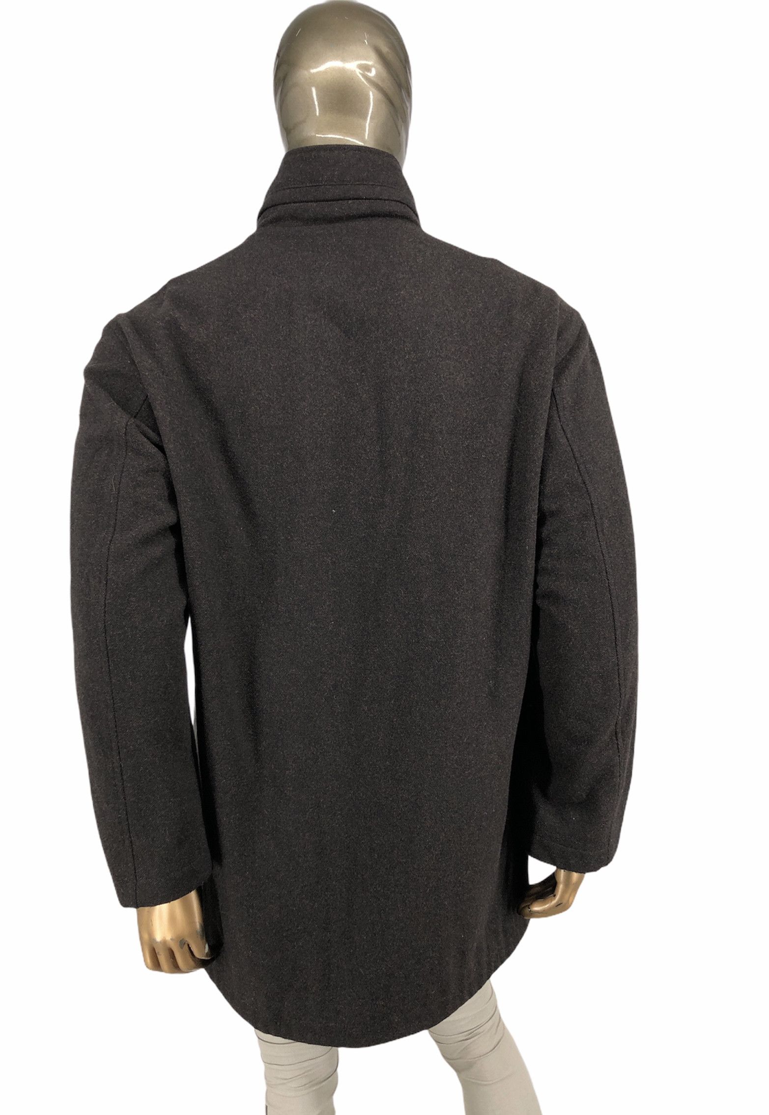 Ermenegildo Zegna Hooded italy Ermenegildo Zegna wool Coat jacket parka Size US XL / EU 56 / 4 - 4 Thumbnail