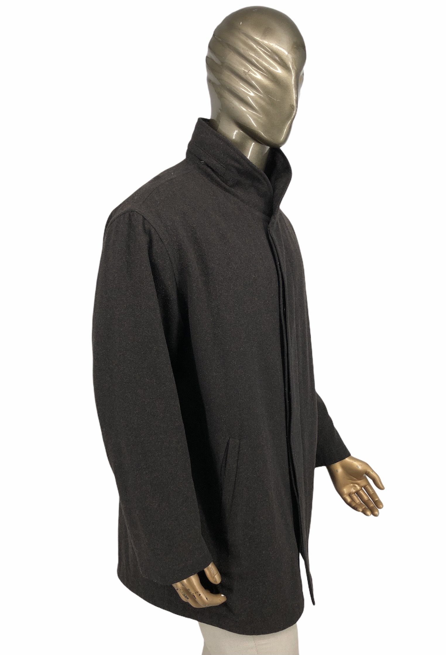 Ermenegildo Zegna Hooded italy Ermenegildo Zegna wool Coat jacket parka Size US XL / EU 56 / 4 - 5 Thumbnail