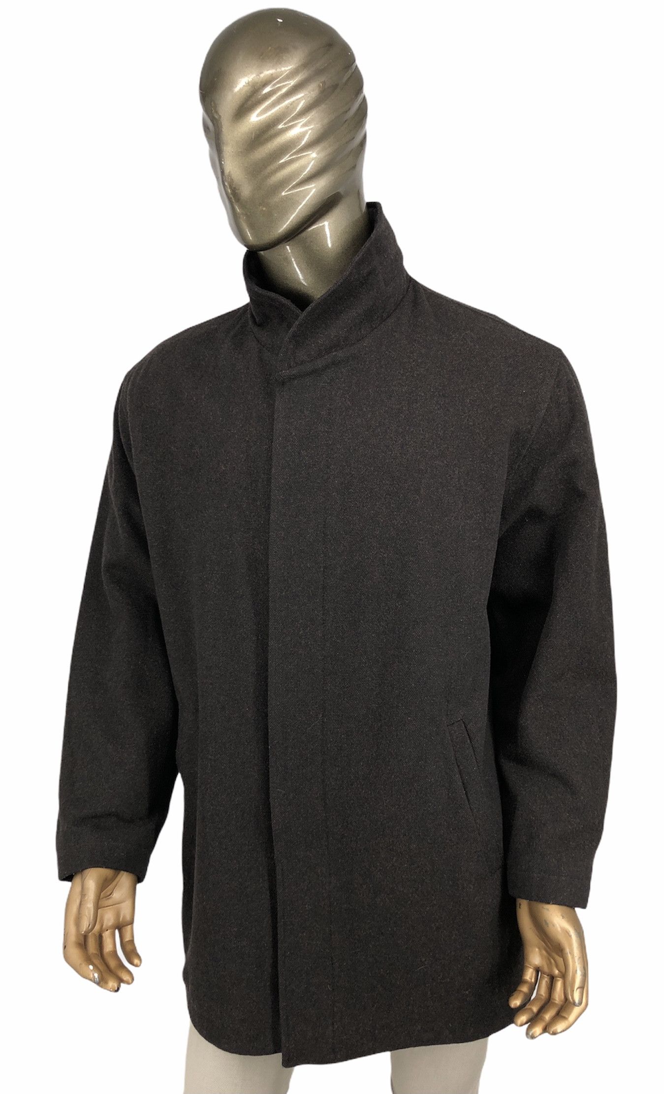Ermenegildo Zegna Hooded italy Ermenegildo Zegna wool Coat jacket parka Size US XL / EU 56 / 4 - 3 Thumbnail