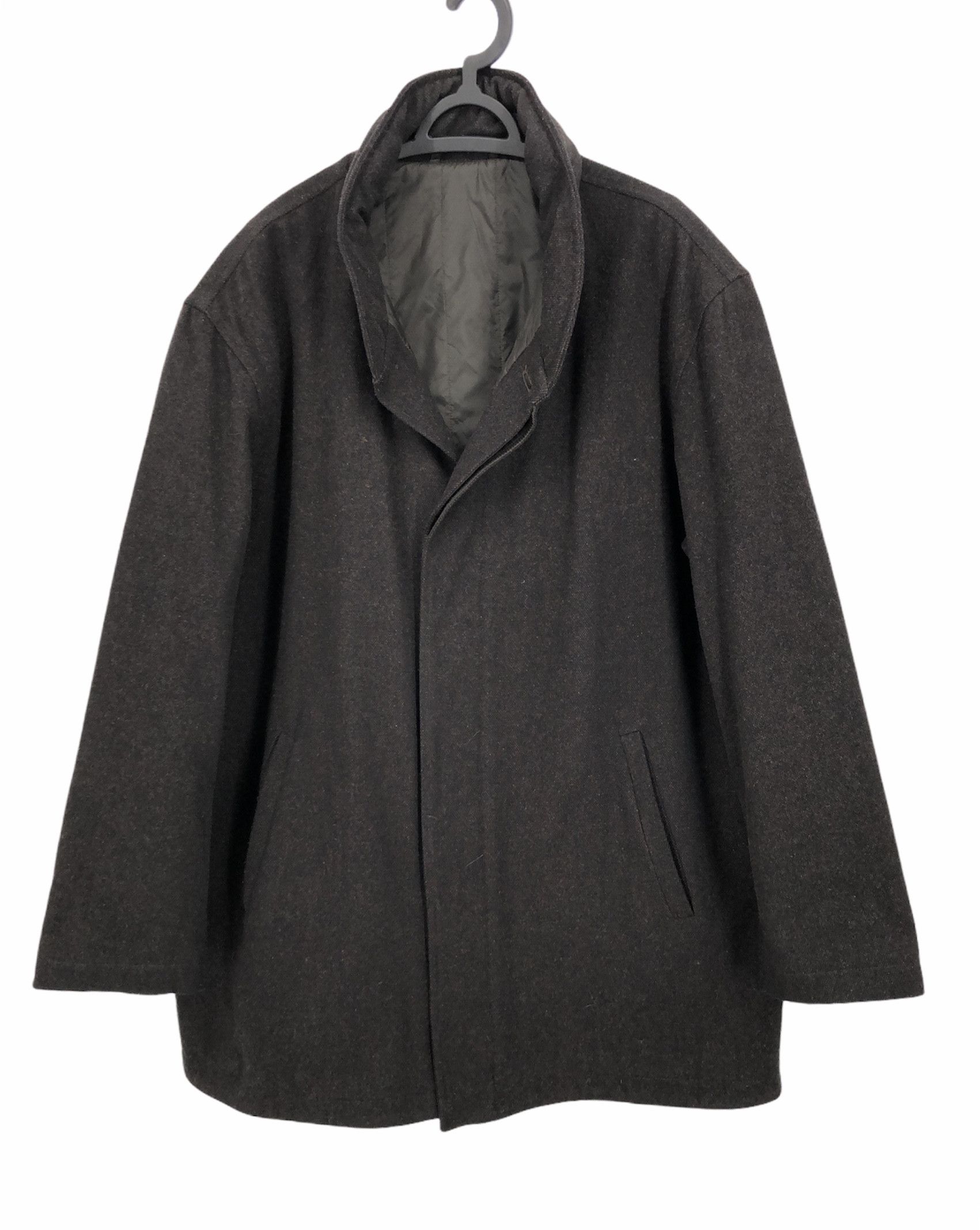 Ermenegildo Zegna Hooded italy Ermenegildo Zegna wool Coat jacket parka Size US XL / EU 56 / 4 - 1 Thumbnail