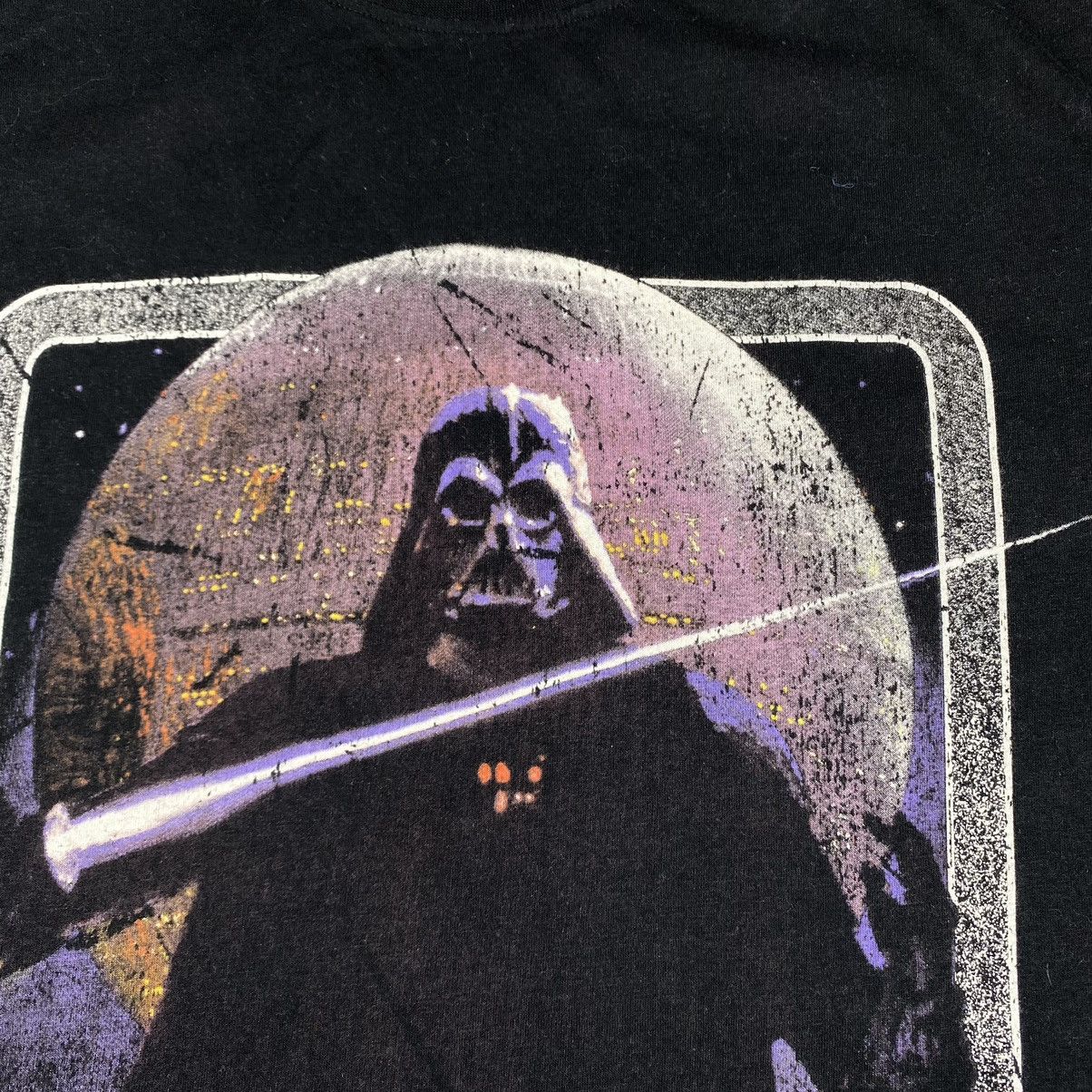 Star Wars Vintage Star Wars Darth Vader T Shirt American Vtg Hype Size US L / EU 52-54 / 3 - 3 Thumbnail