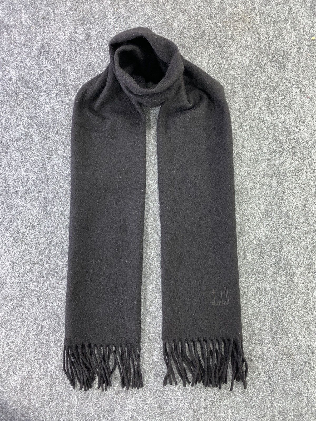 Alfred Dunhill DUNHILL PURE CASHMERE Scarf/Muffler/Neckwear -T140 Size ONE SIZE - 2 Thumbnail