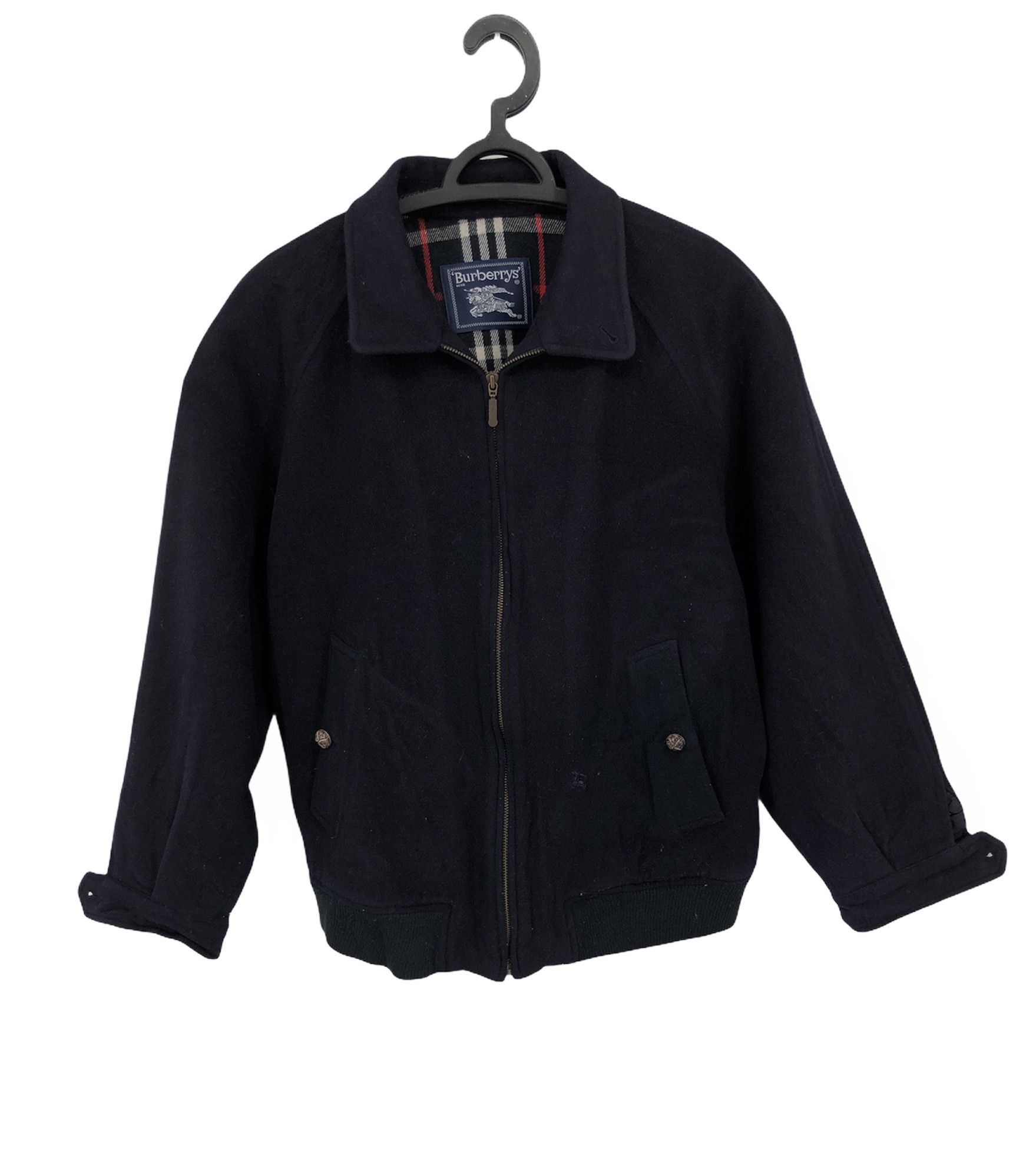 Burberry Burberry burberry vintage rare bomber wool 52it L Size US L / EU 52-54 / 3 - 7 Thumbnail