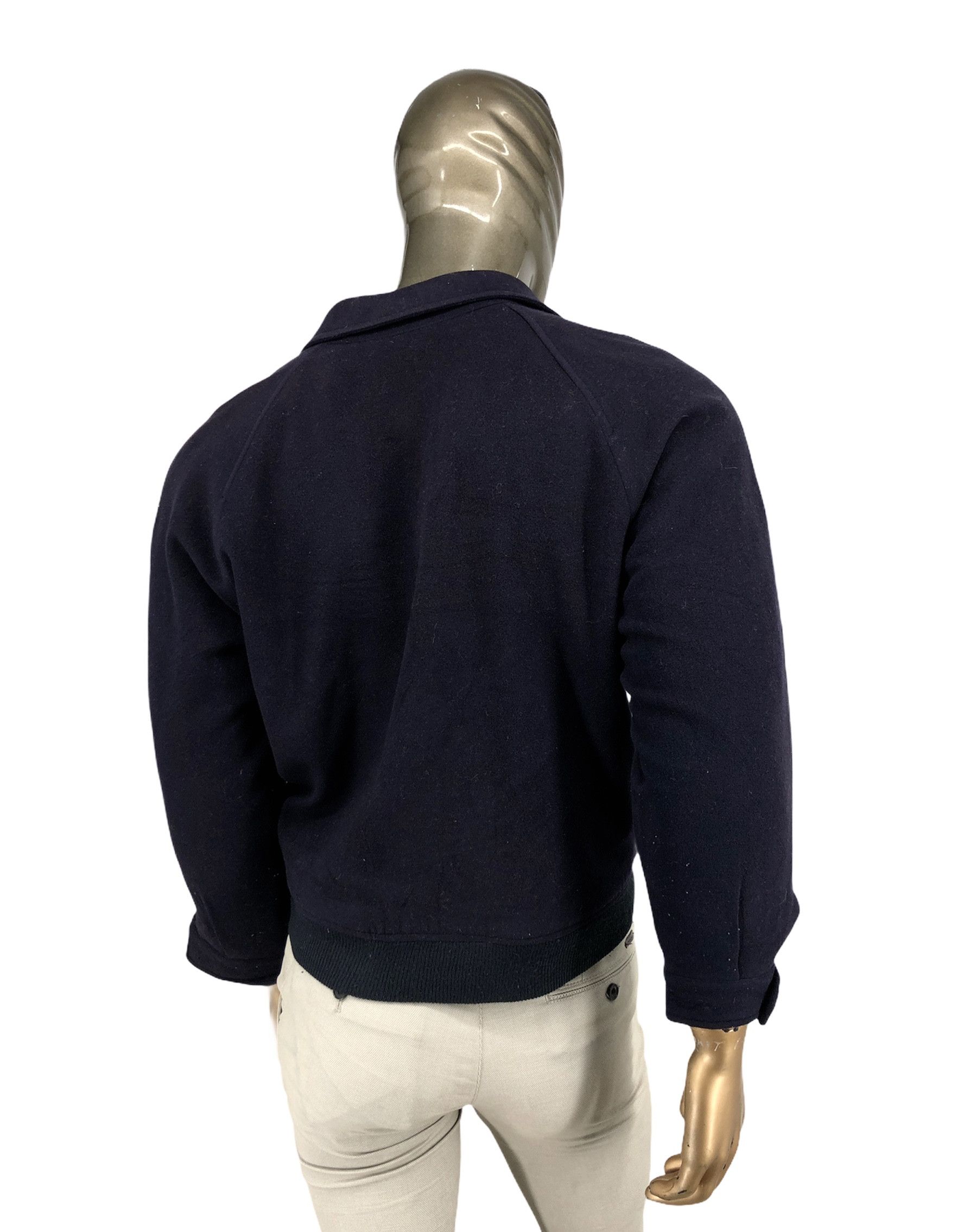 Burberry Burberry burberry vintage rare bomber wool 52it L Size US L / EU 52-54 / 3 - 3 Thumbnail
