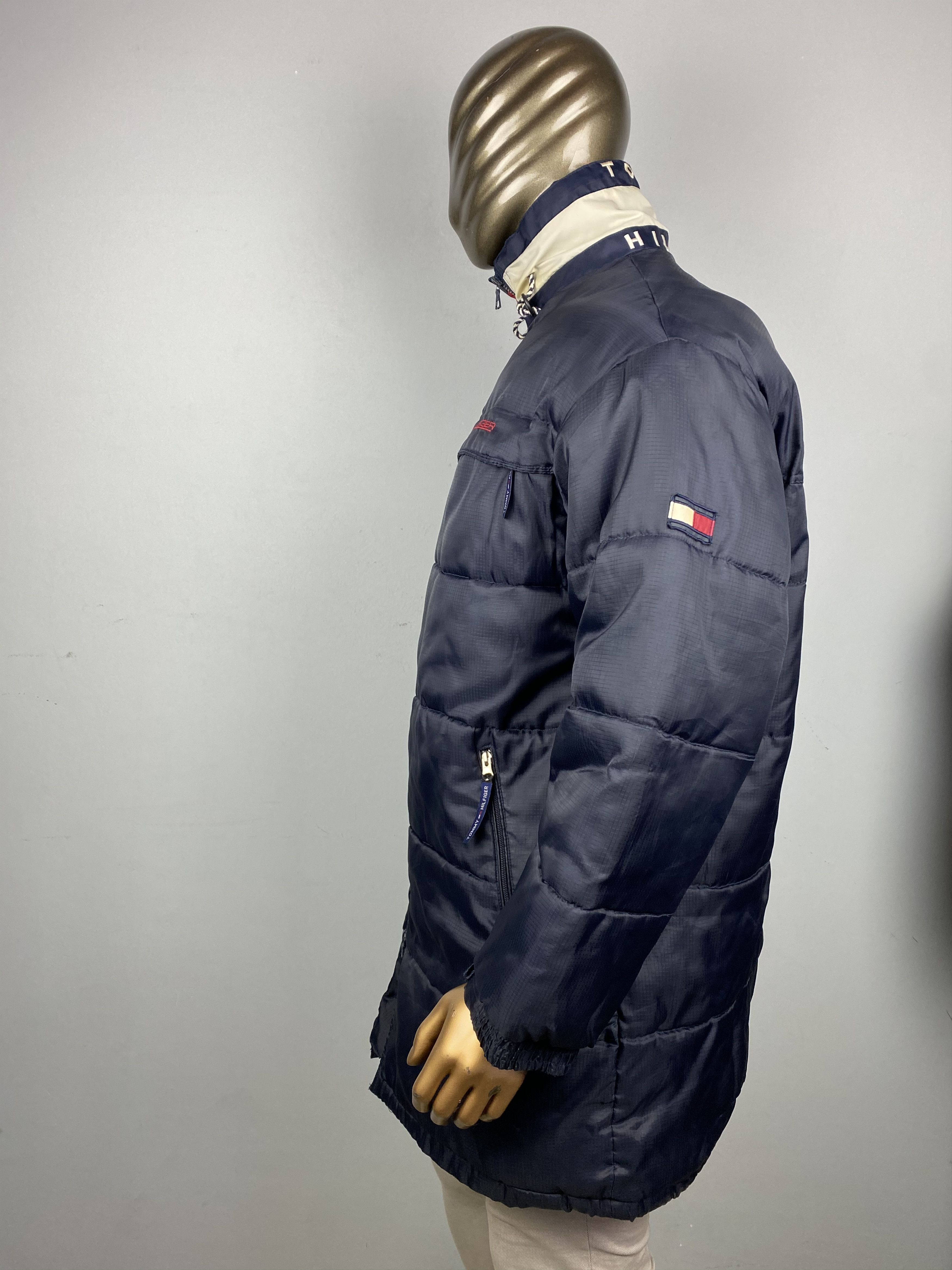 Tommy Hilfiger × Vintage 90’s vintage Puffer Parka Jacket xl Tommy Hilfiger Size US XL / EU 56 / 4 - 2 Thumbnail