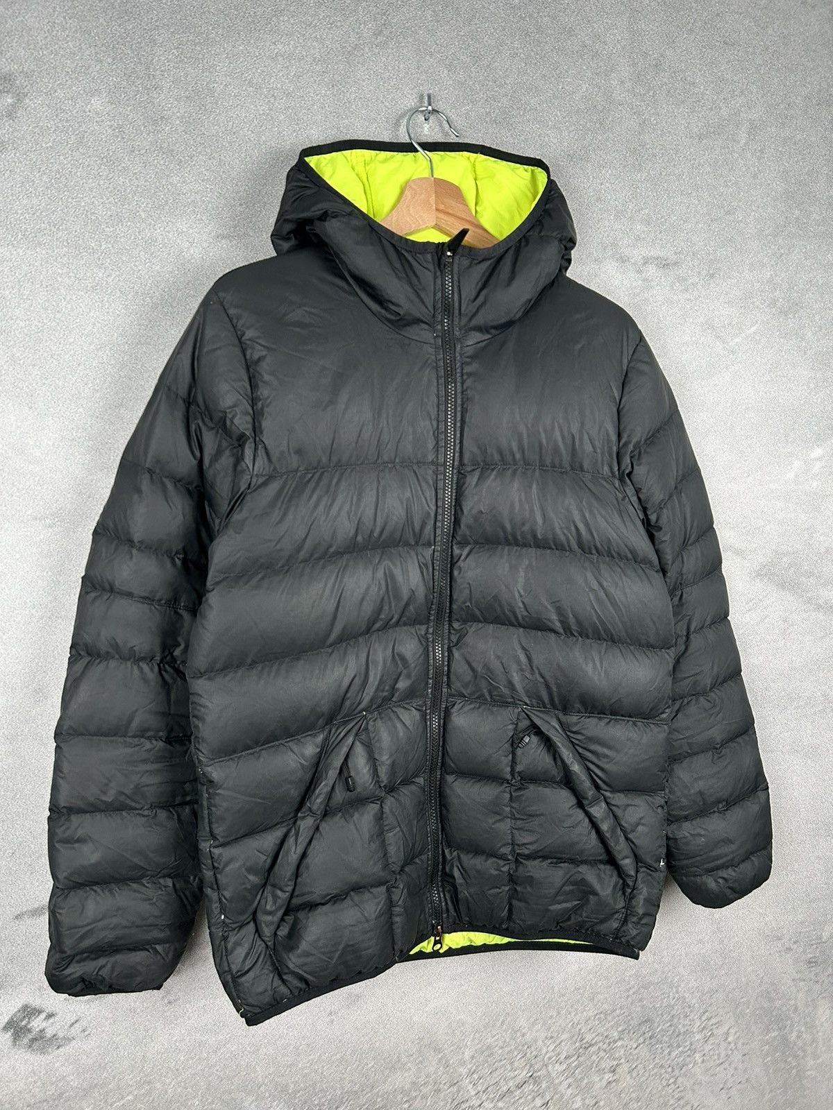 Nike Nike Black Puffer Jacket y2k Retro Swoosh Size US S / EU 44-46 / 1 - 4 Thumbnail