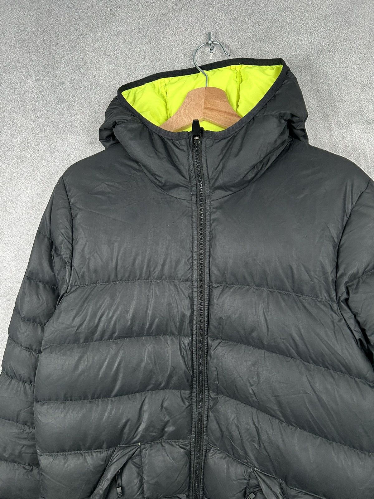 Nike Nike Black Puffer Jacket y2k Retro Swoosh Size US S / EU 44-46 / 1 - 3 Thumbnail