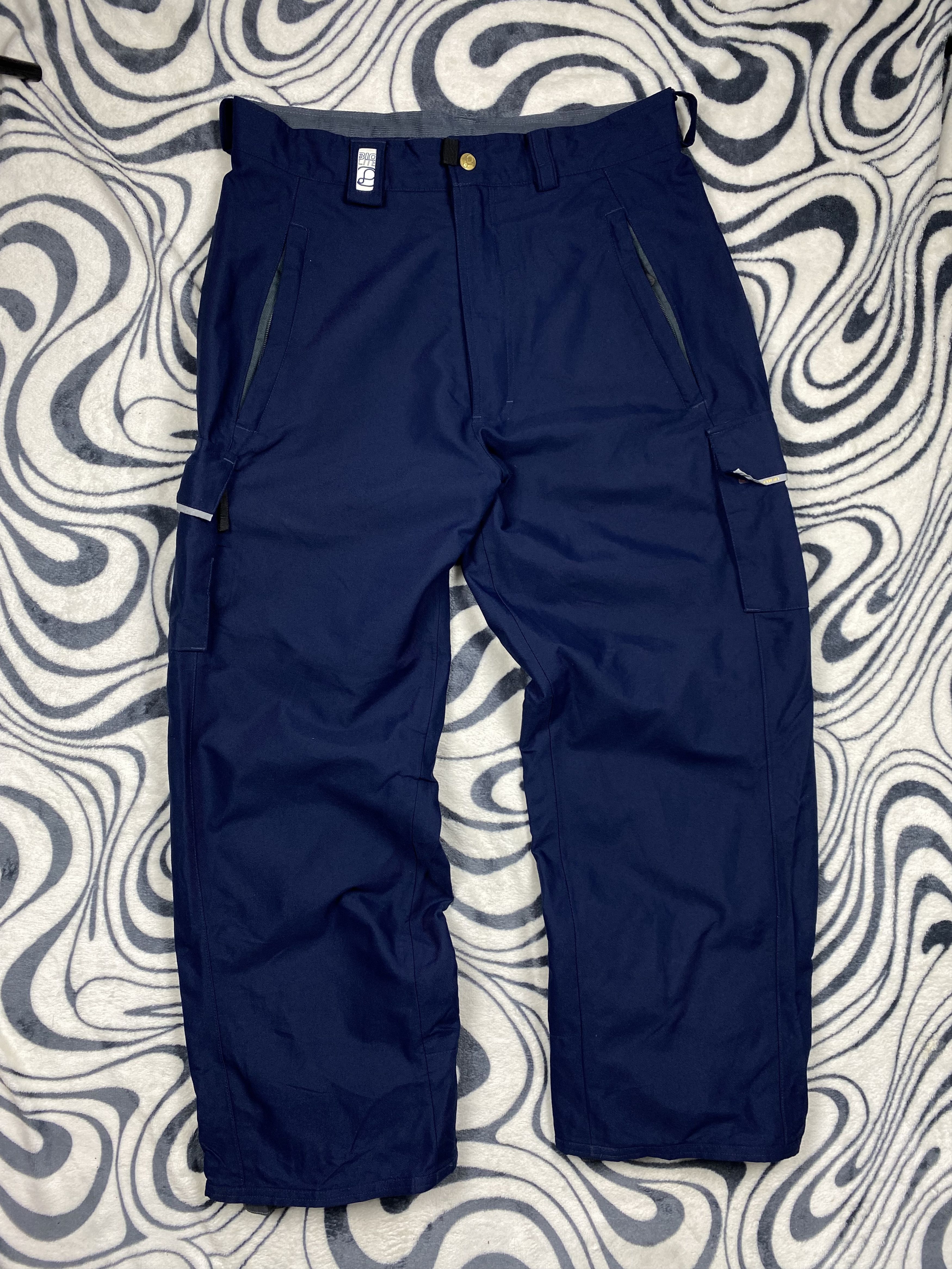 Burton Multipocket Vintage Mens Cargo Ski Pants Snowboard