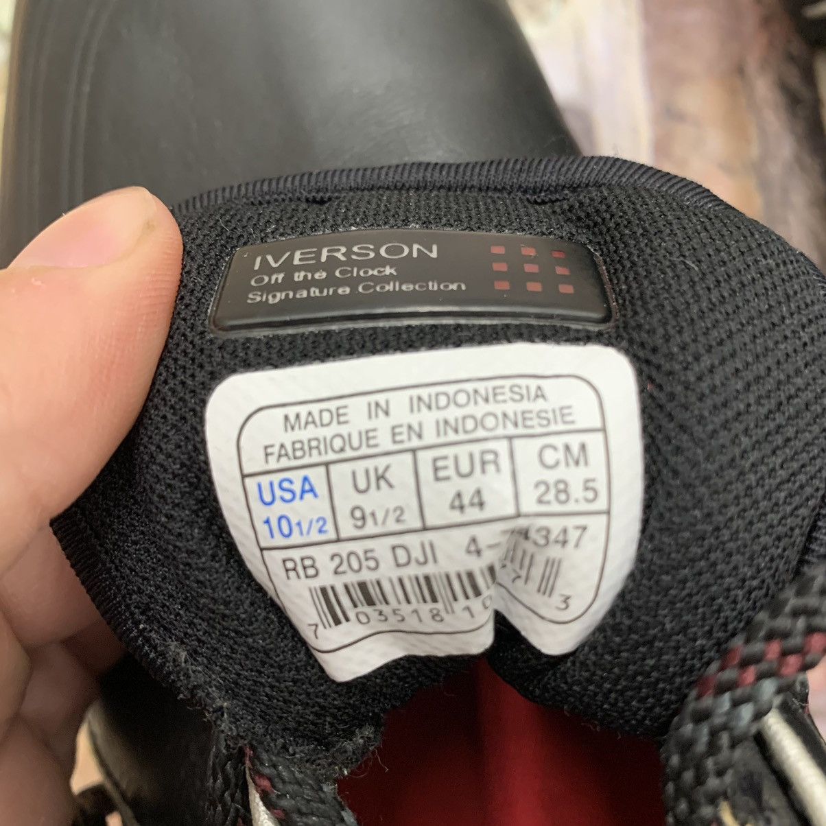 Reebok × Vintage Iverson Off the Clock Size US 10.5 / EU 43-44 - 7 Thumbnail