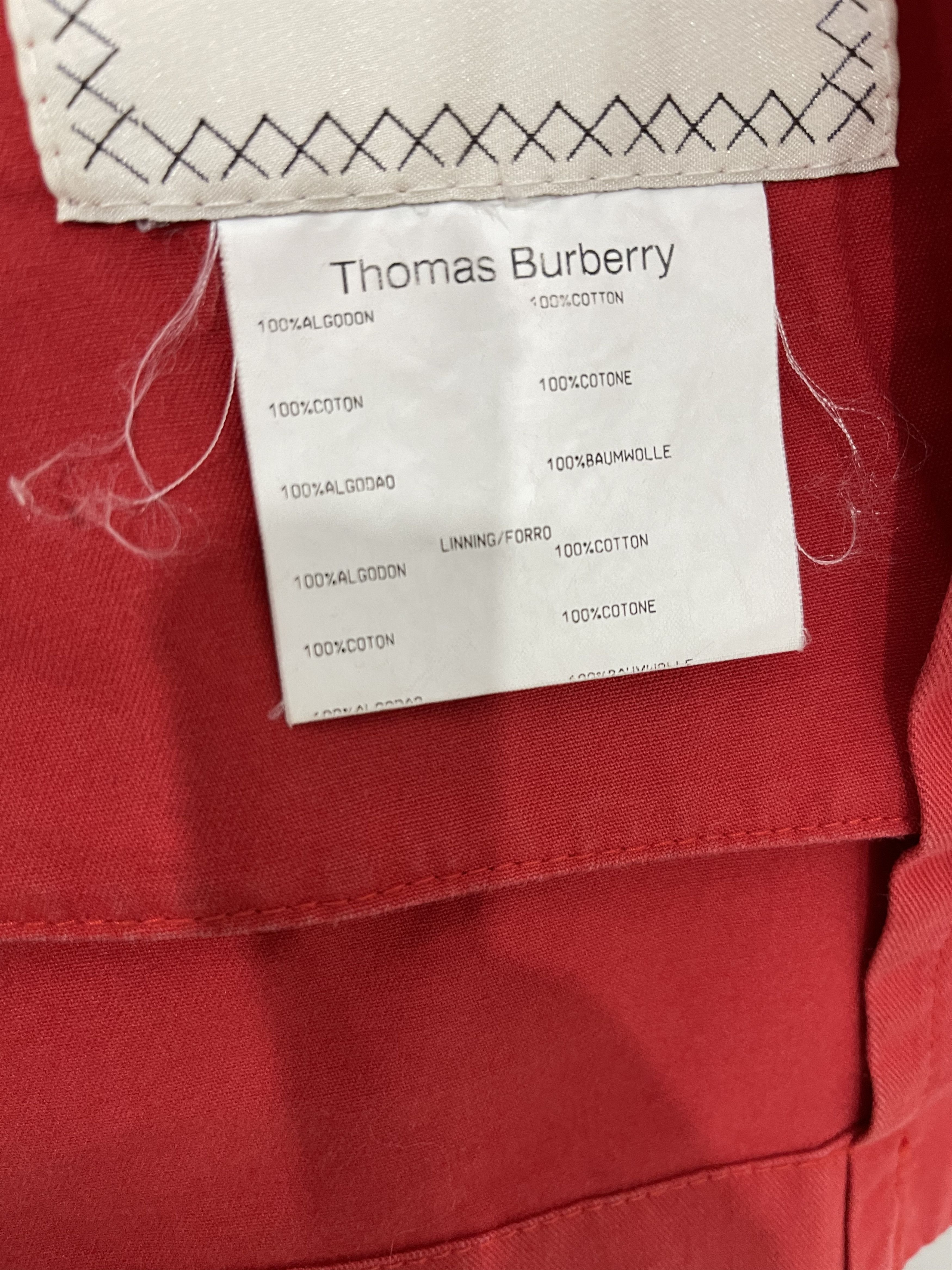 Burberry 🔥TB Burberry light jacket tb Burberry size M red Size US M / EU 48-50 / 2 - 9 Thumbnail