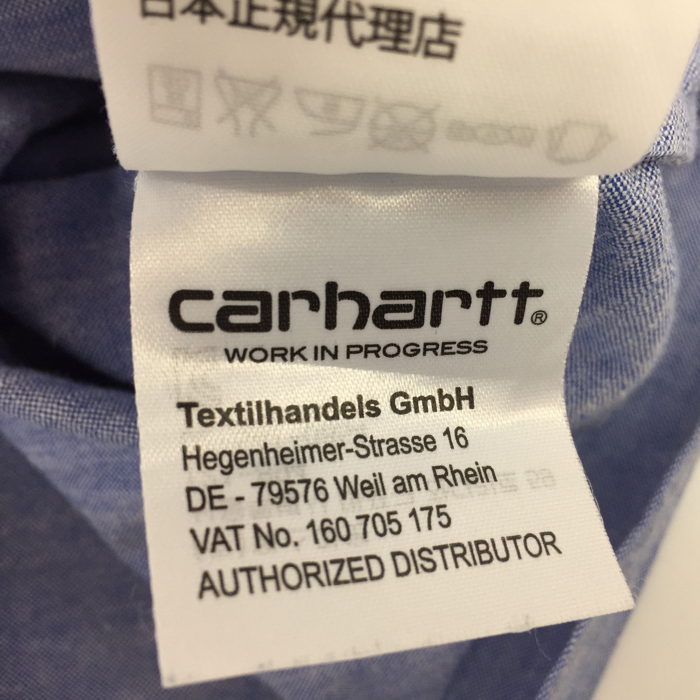 Carhartt × Carhartt Wip Carhartt L/S Rogers Shirt Slim Fit Mens Size US M / EU 48-50 / 2 - 12 Thumbnail