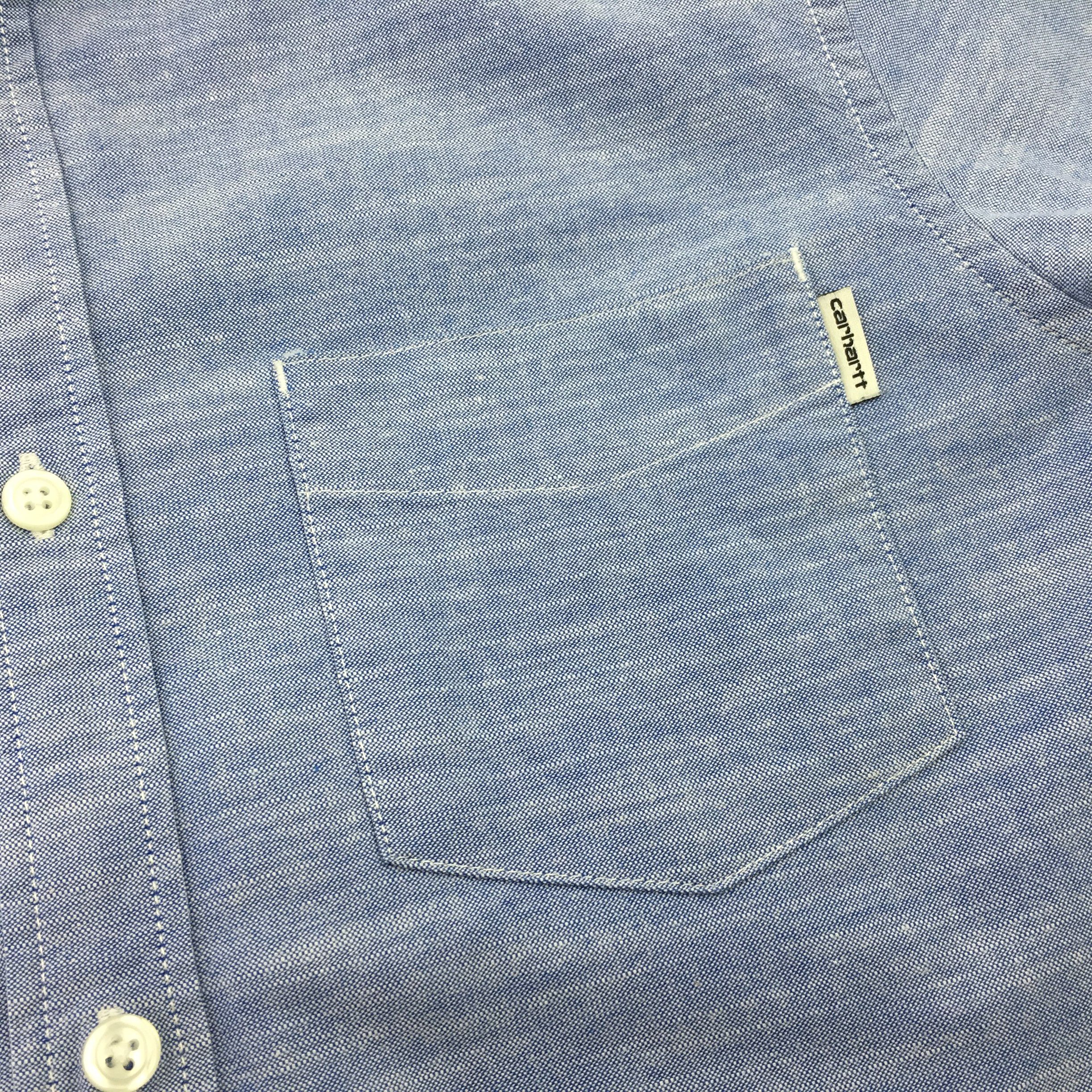 Carhartt × Carhartt Wip Carhartt L/S Rogers Shirt Slim Fit Mens Size US M / EU 48-50 / 2 - 7 Thumbnail
