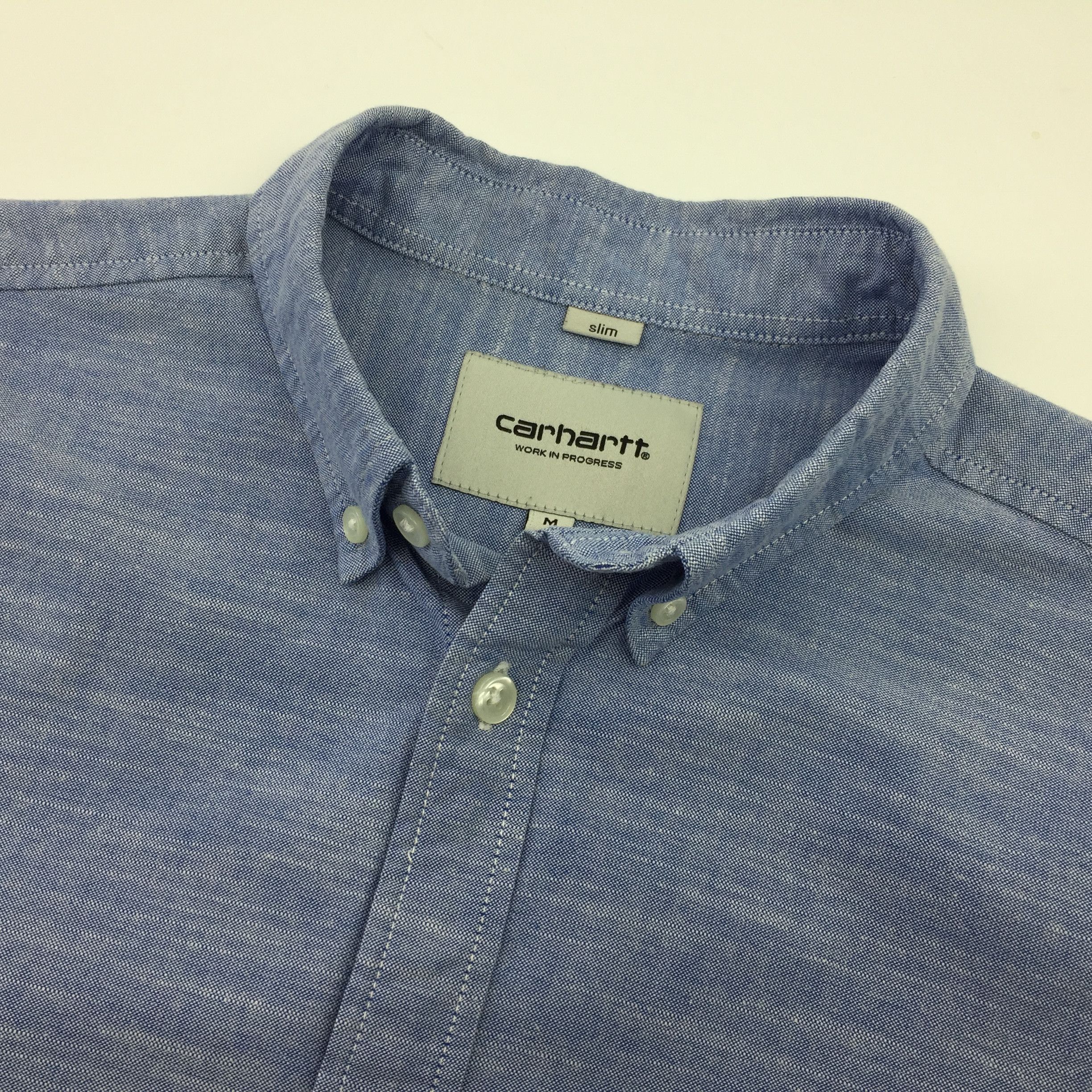Carhartt × Carhartt Wip Carhartt L/S Rogers Shirt Slim Fit Mens Size US M / EU 48-50 / 2 - 4 Thumbnail