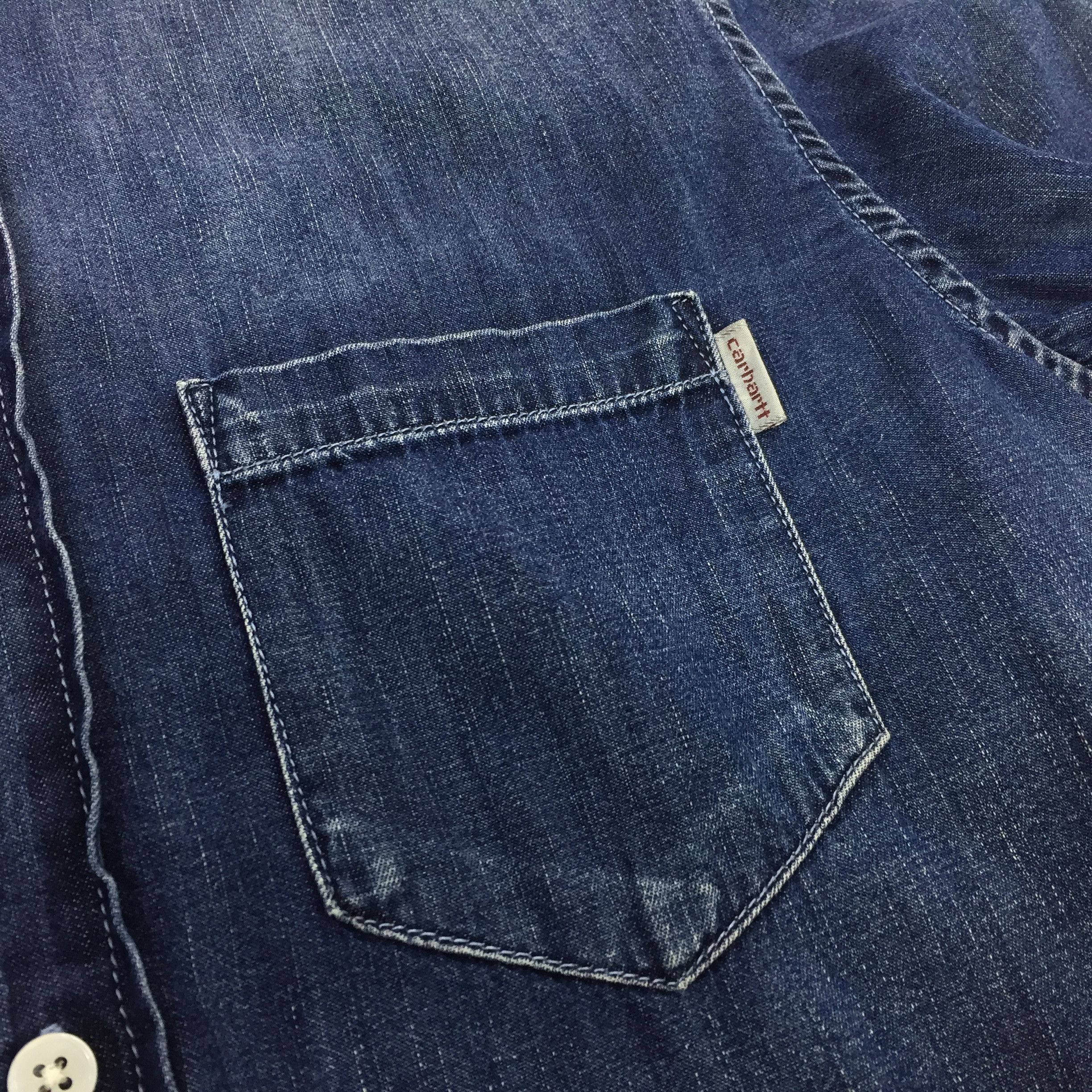 Carhartt × Carhartt Wip Carhartt WIP Civil Denim Shirt Size US M / EU 48-50 / 2 - 4 Thumbnail