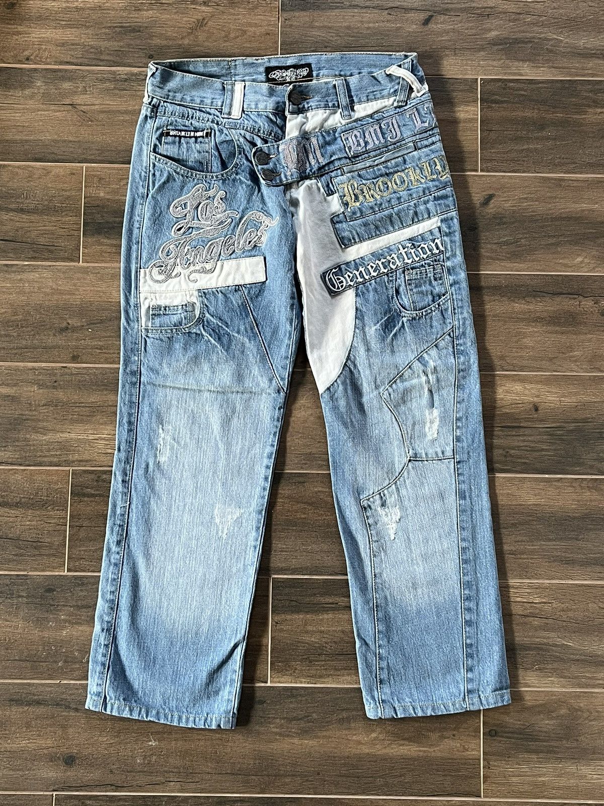 Brooklyn Mint × Vintage Y2k denim brooklyn mint Size US 32 / EU 48 - 1 Thumbnail