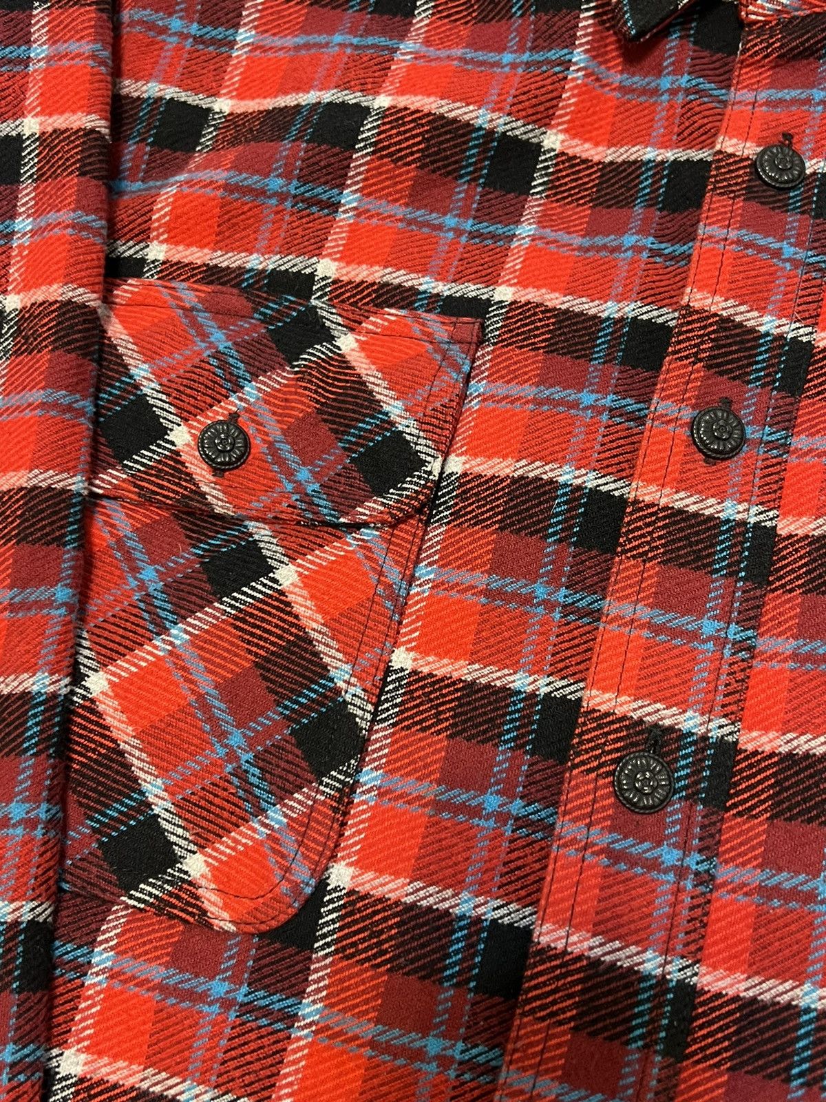 Off-White Off-White Red Check Flannel Longsleeve Size US M / EU 48-50 / 2 - 5 Thumbnail