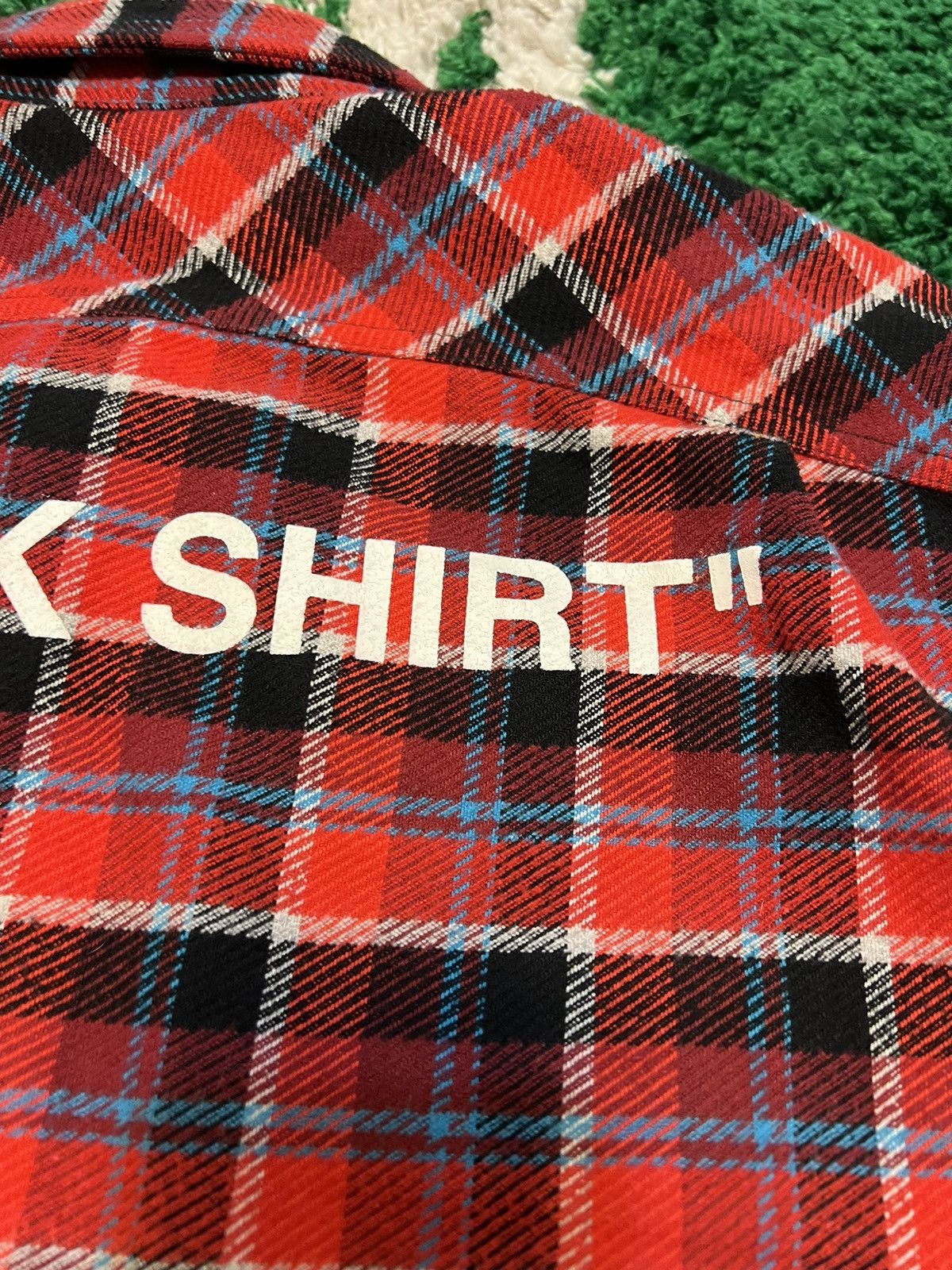 Off-White Off-White Red Check Flannel Longsleeve Size US M / EU 48-50 / 2 - 15 Thumbnail