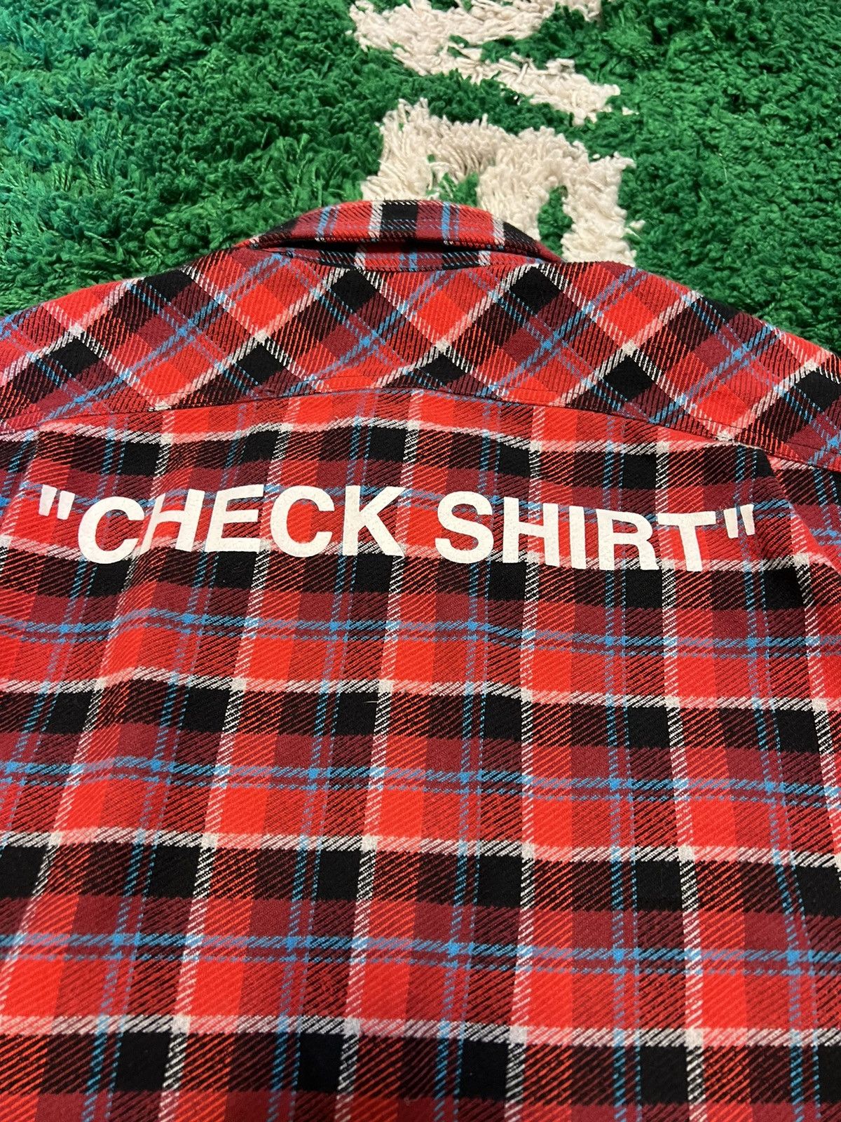 Off-White Off-White Red Check Flannel Longsleeve Size US M / EU 48-50 / 2 - 13 Thumbnail