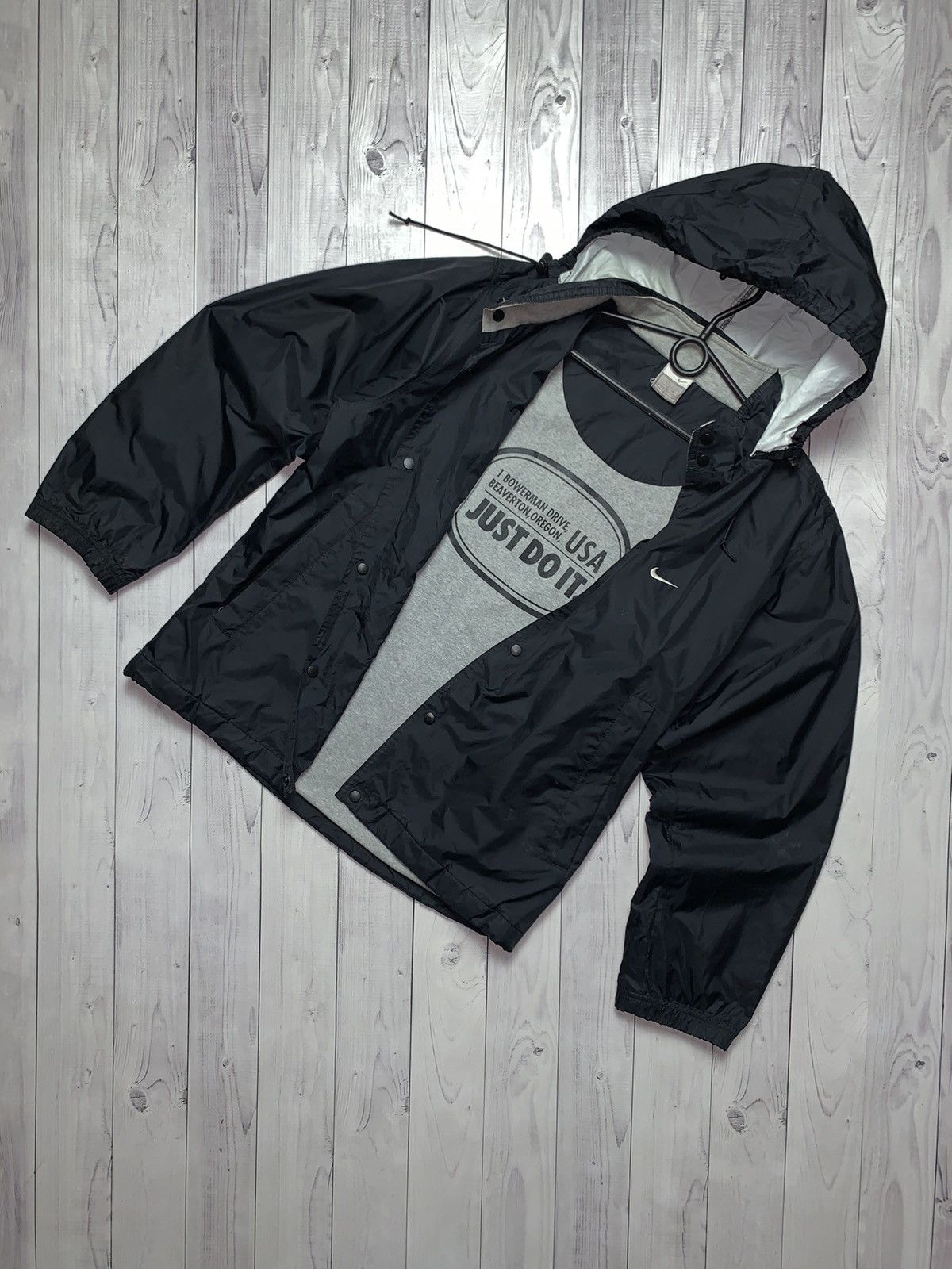 Nike × Vintage Vintage Nike jacket logo size S Just do it USA Size US S / EU 44-46 / 1 - 1 Thumbnail