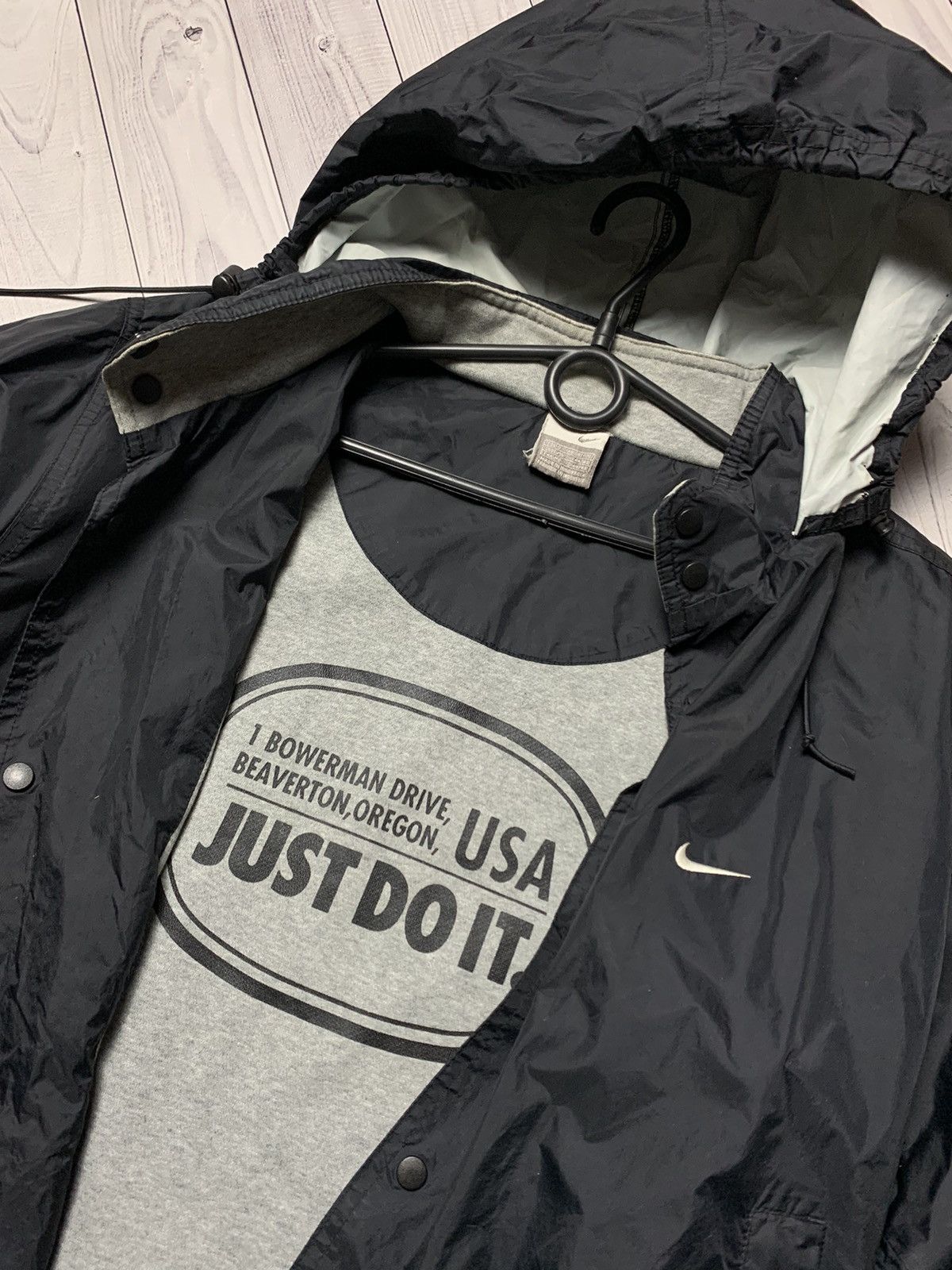 Nike × Vintage Vintage Nike jacket logo size S Just do it USA Size US S / EU 44-46 / 1 - 3 Thumbnail