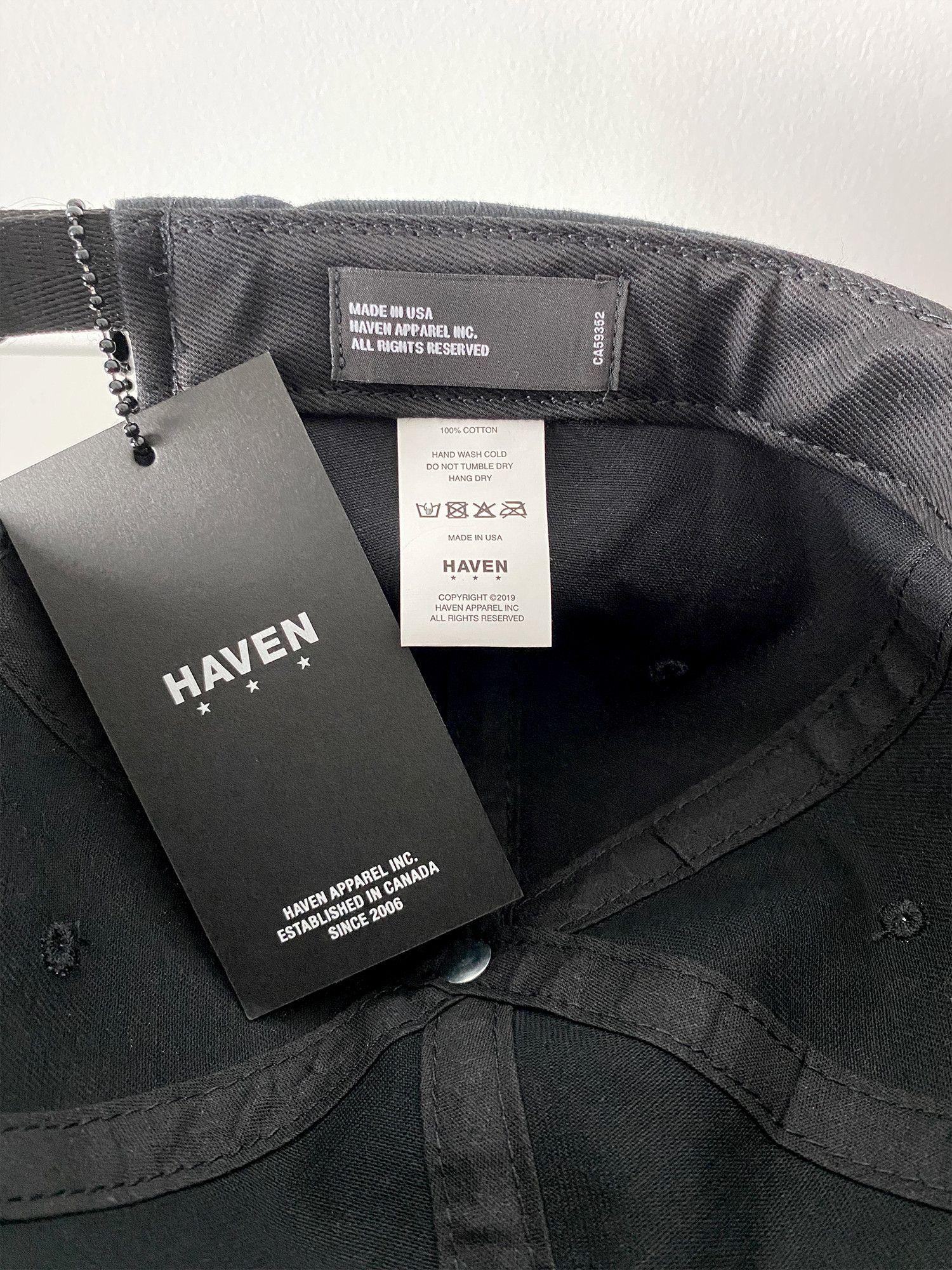 Haven Haven 6 Panel Cap Size ONE SIZE - 5 Thumbnail