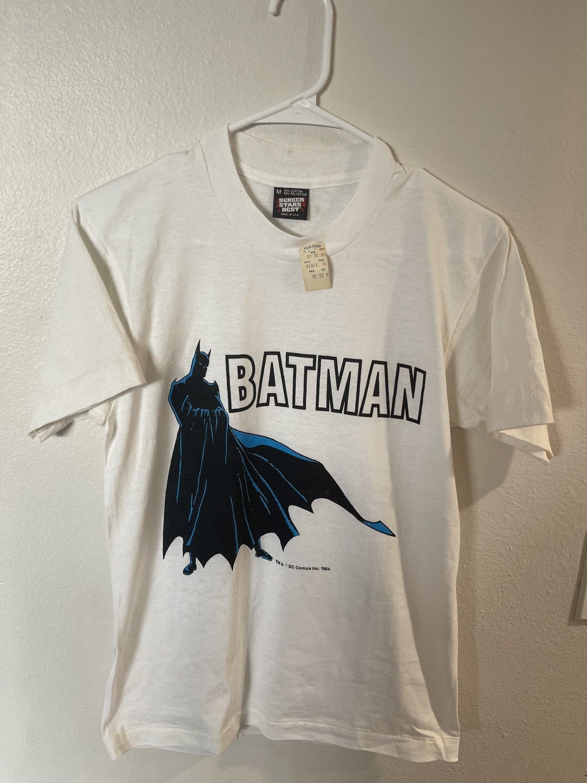 Vintage 80’s Batman tee DS with tags.