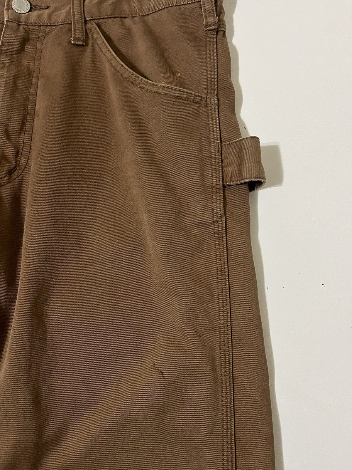 Comme des Garcons × Comme des Garcons Homme Plus × Japanese Brand AD2004 Comme des Garcons Carpenter Painter Pants Brown Size US 32 / EU 48 - 4 Thumbnail