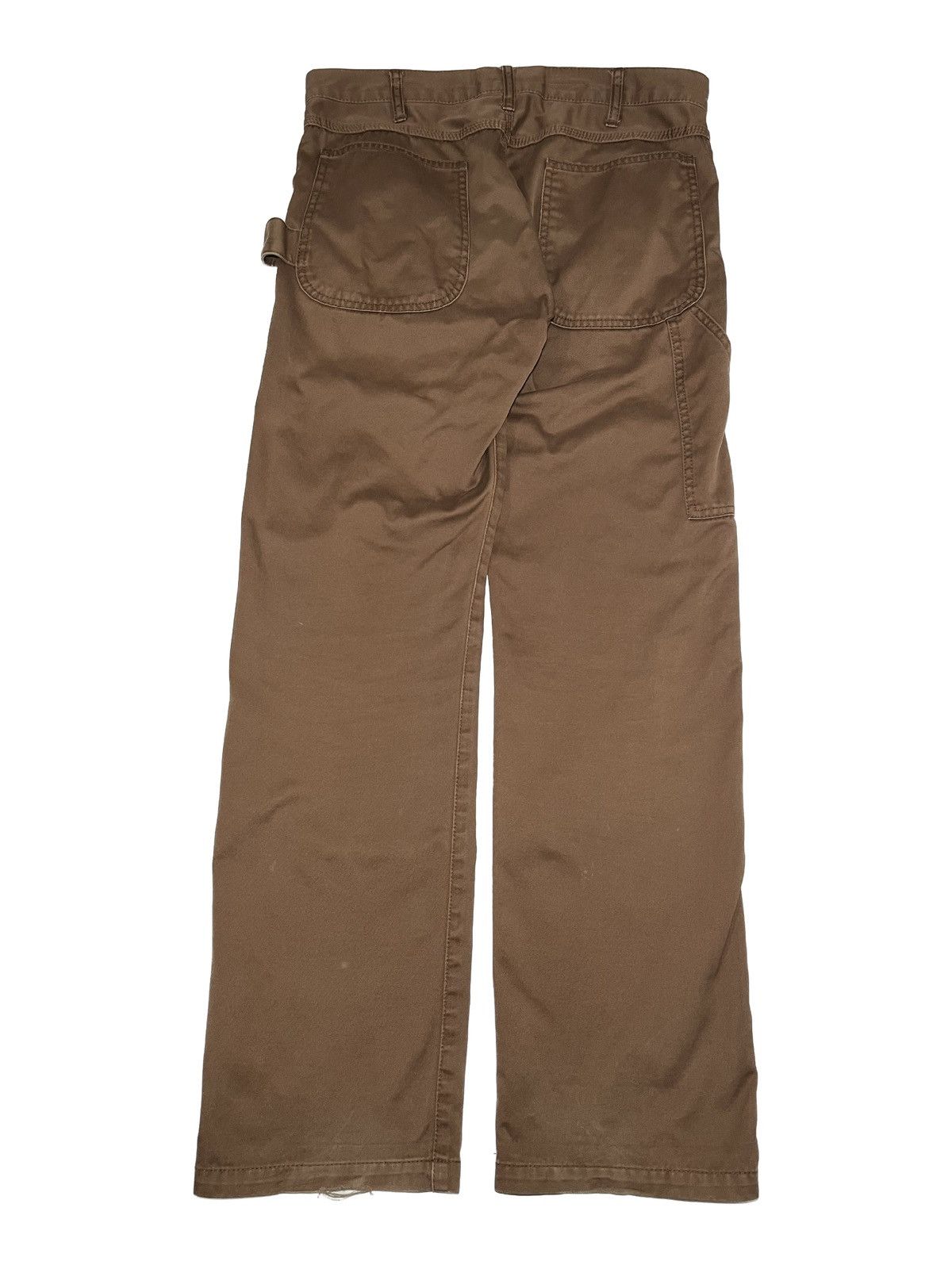 Comme des Garcons × Comme des Garcons Homme Plus × Japanese Brand AD2004 Comme des Garcons Carpenter Painter Pants Brown Size US 32 / EU 48 - 2 Thumbnail