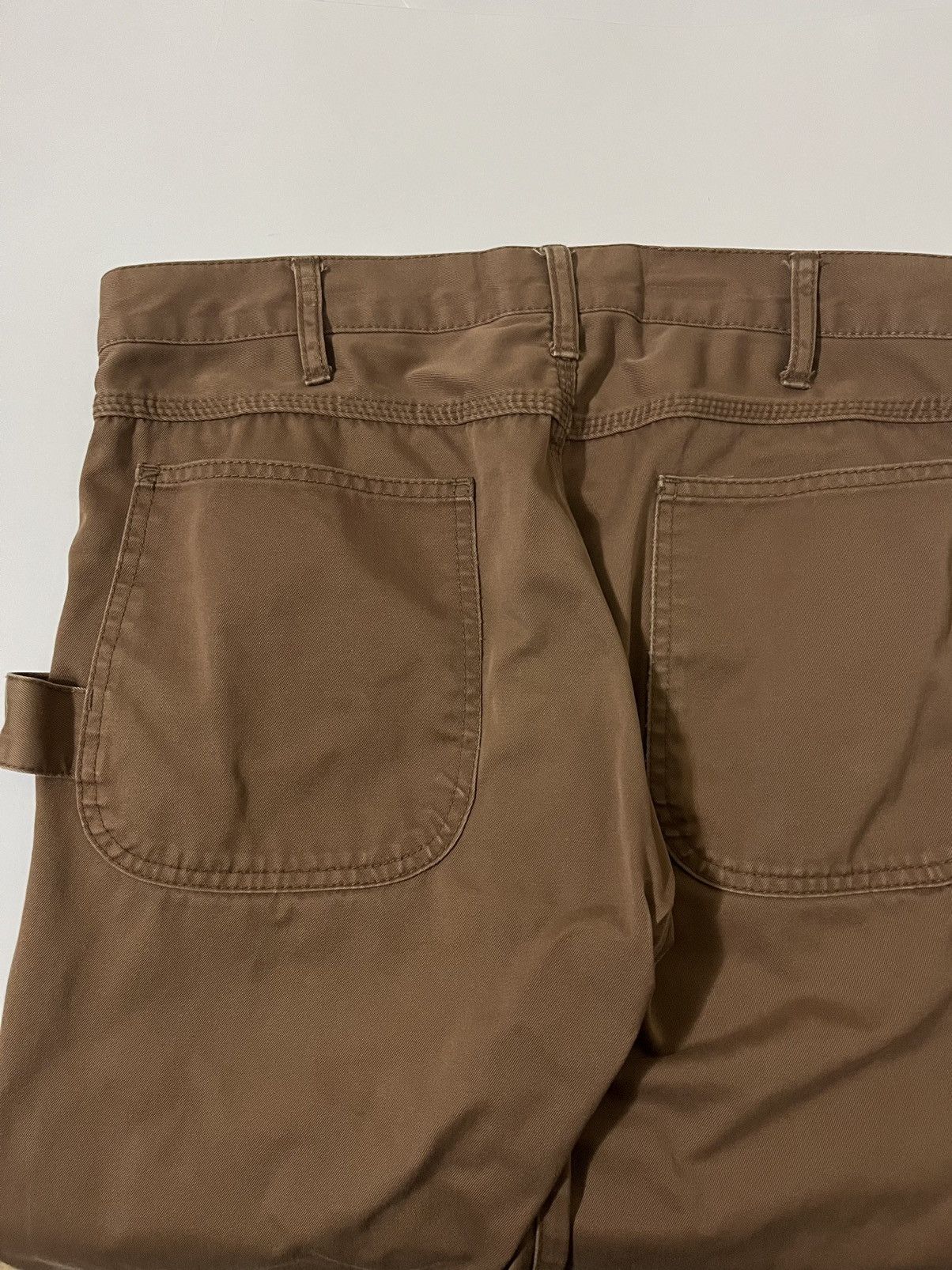 Comme des Garcons × Comme des Garcons Homme Plus × Japanese Brand AD2004 Comme des Garcons Carpenter Painter Pants Brown Size US 32 / EU 48 - 6 Thumbnail