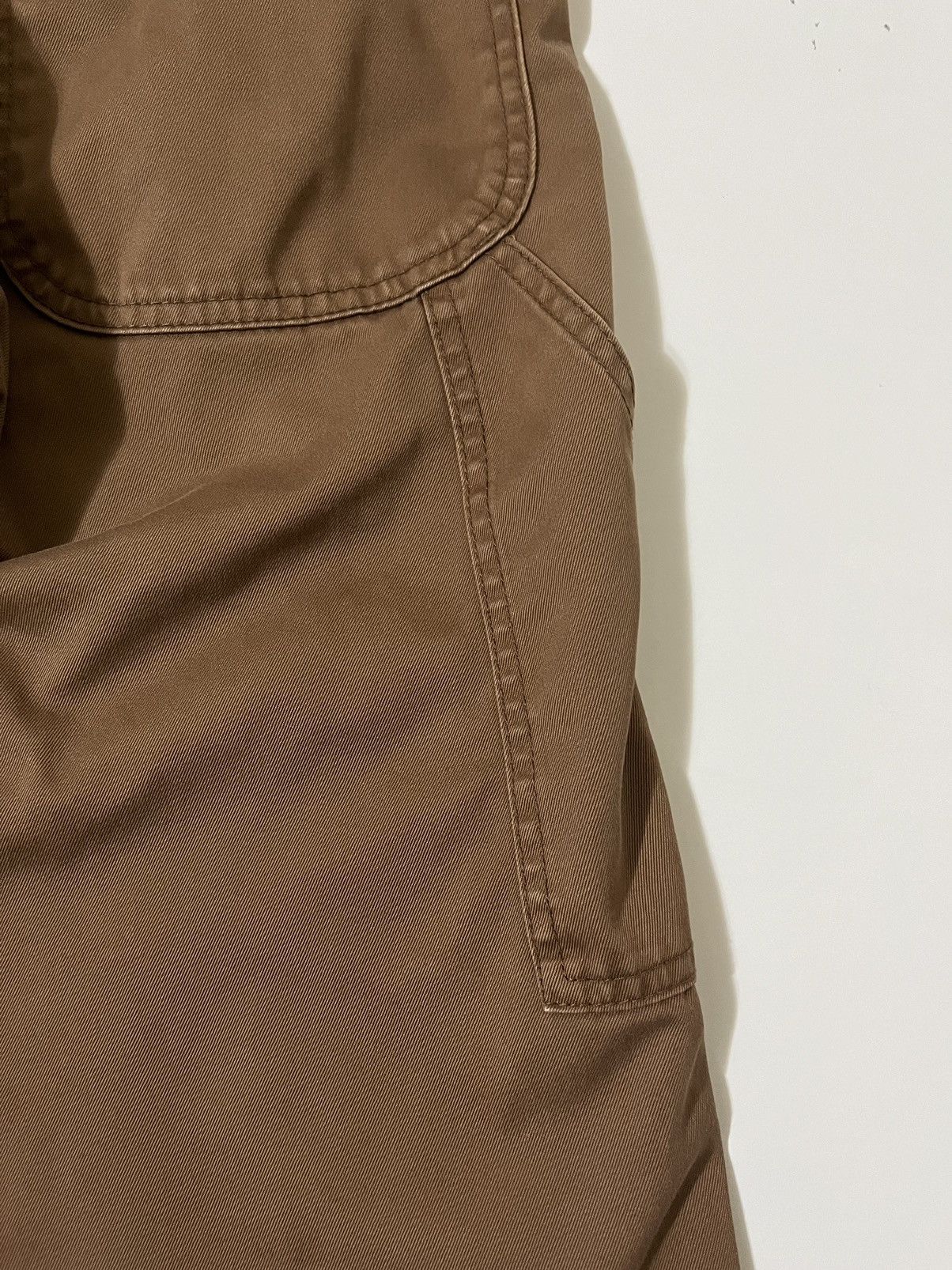 Comme des Garcons × Comme des Garcons Homme Plus × Japanese Brand AD2004 Comme des Garcons Carpenter Painter Pants Brown Size US 32 / EU 48 - 5 Thumbnail