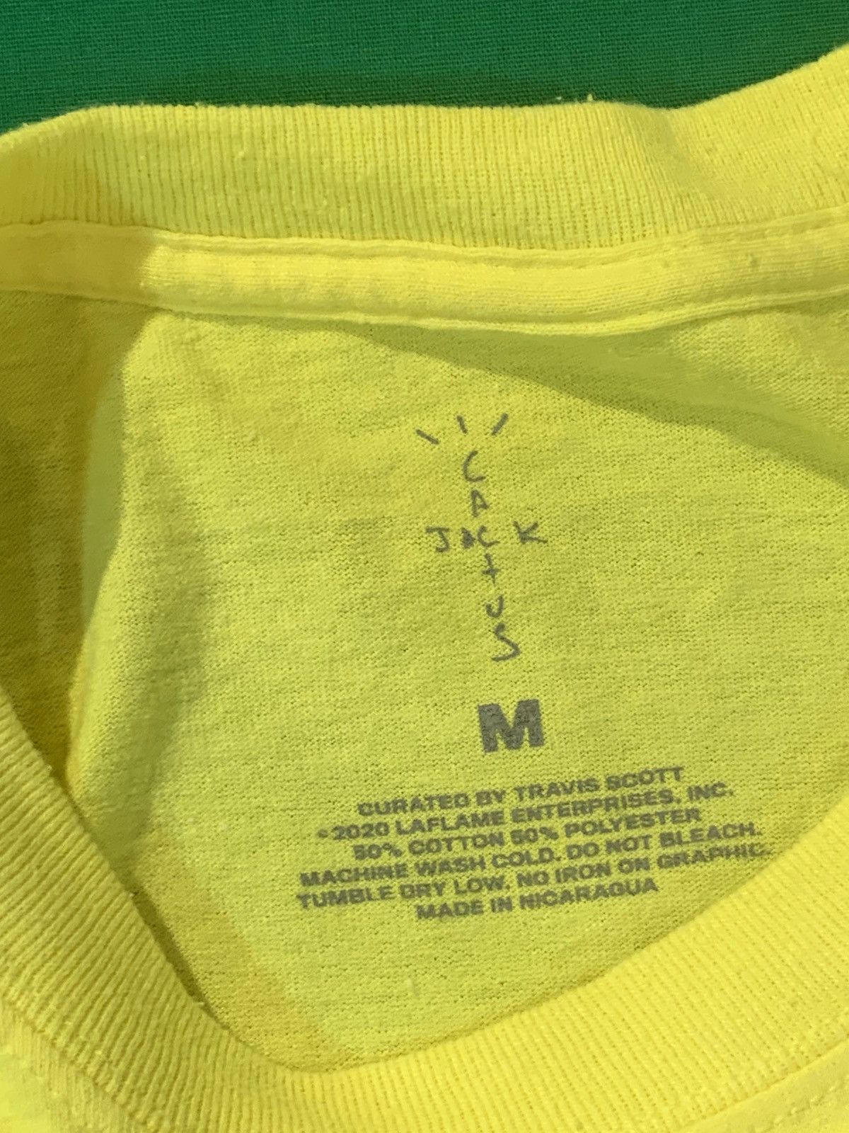Travis Scott Travis Scott JACKBOYS Neon Picture Tee Size US M / EU 48-50 / 2 - 7 Thumbnail